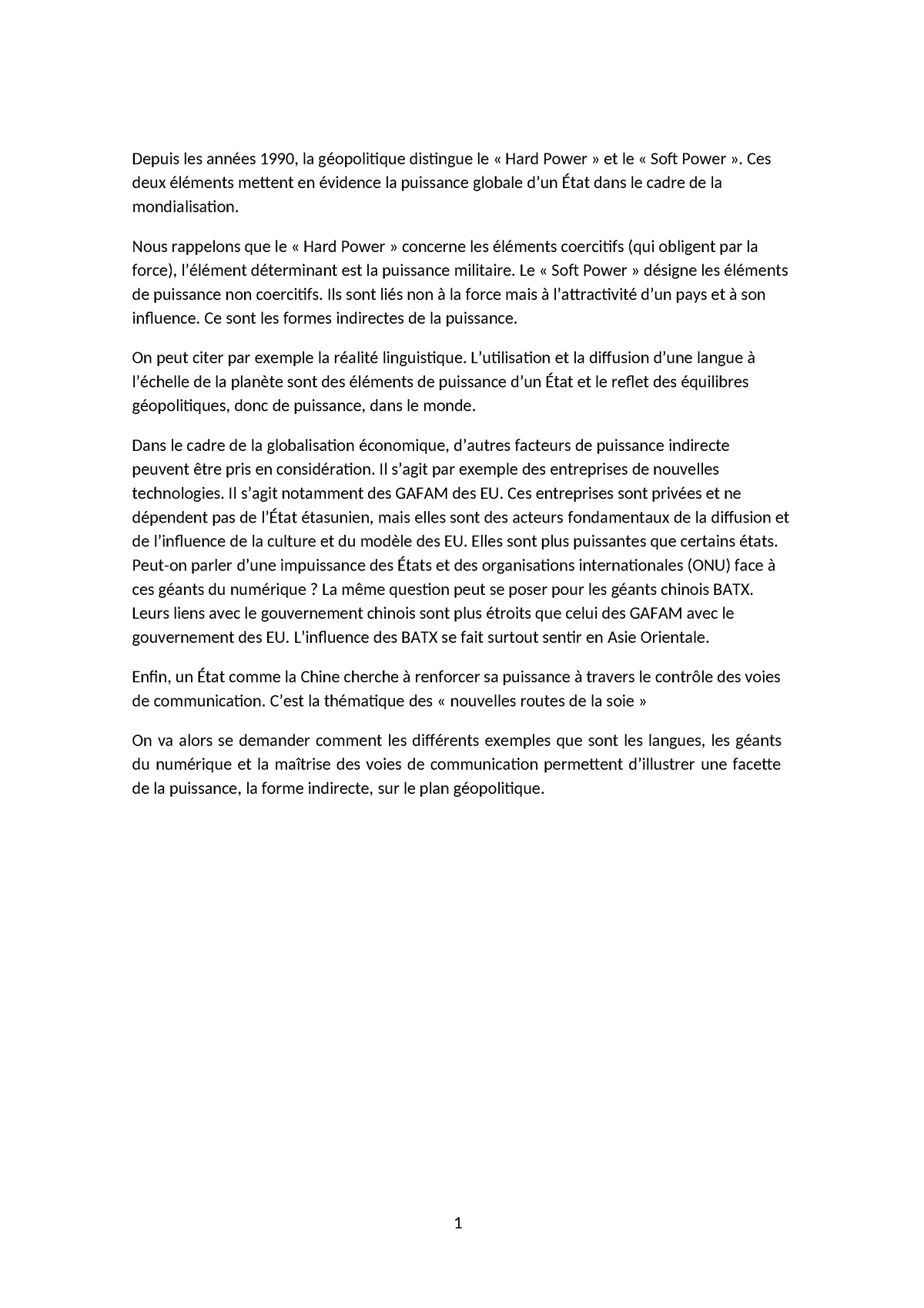 introduction dissertation hggsp puissance