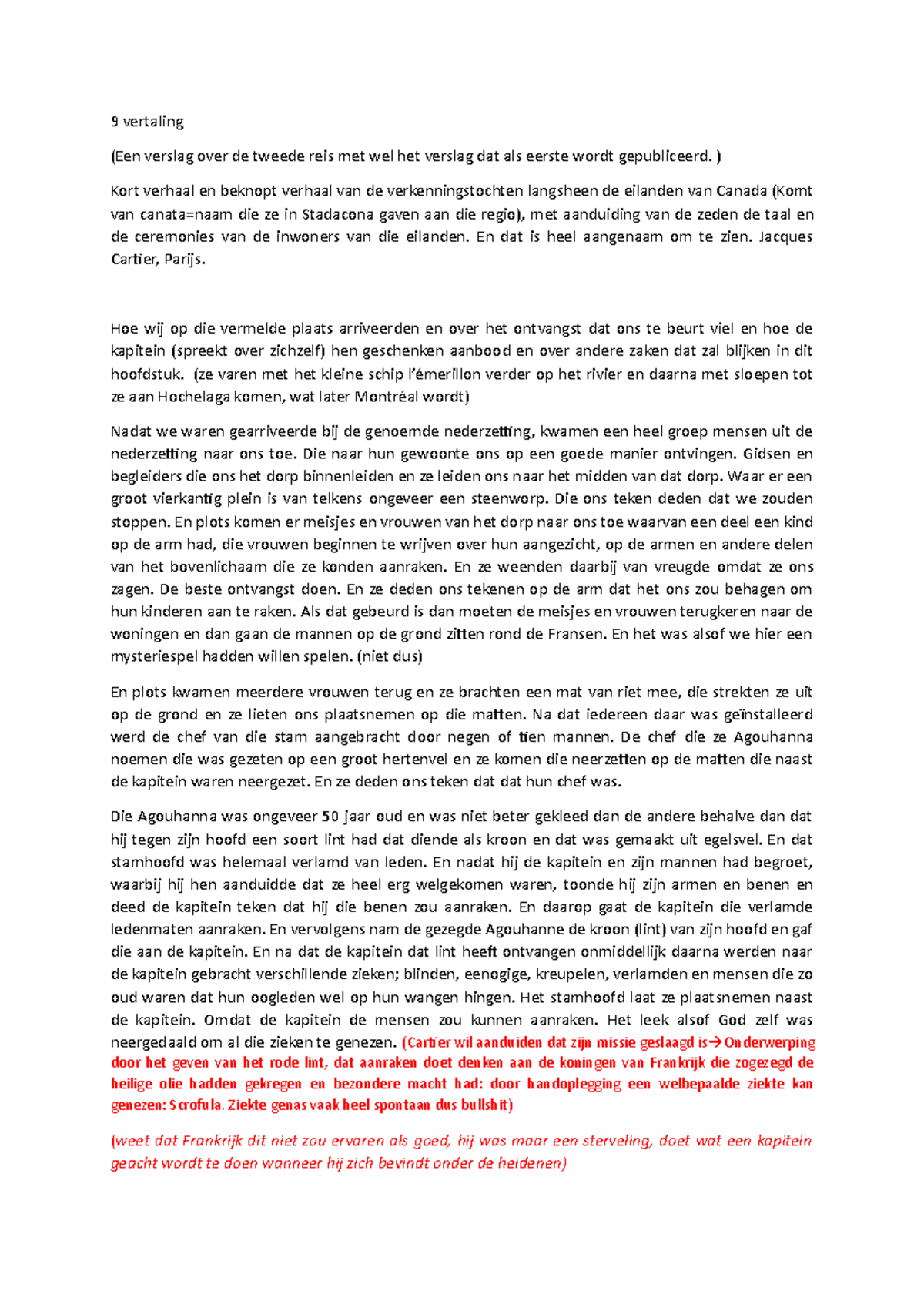 9 vertaling Cartier - 9 vertaling (Een 