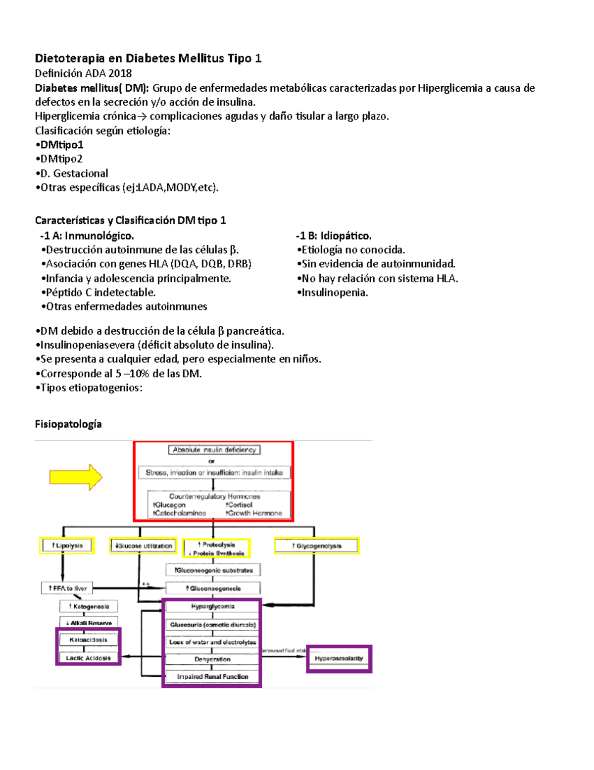 característica de la diabetes mellitus tipo 1 mediada por el sistema inmune