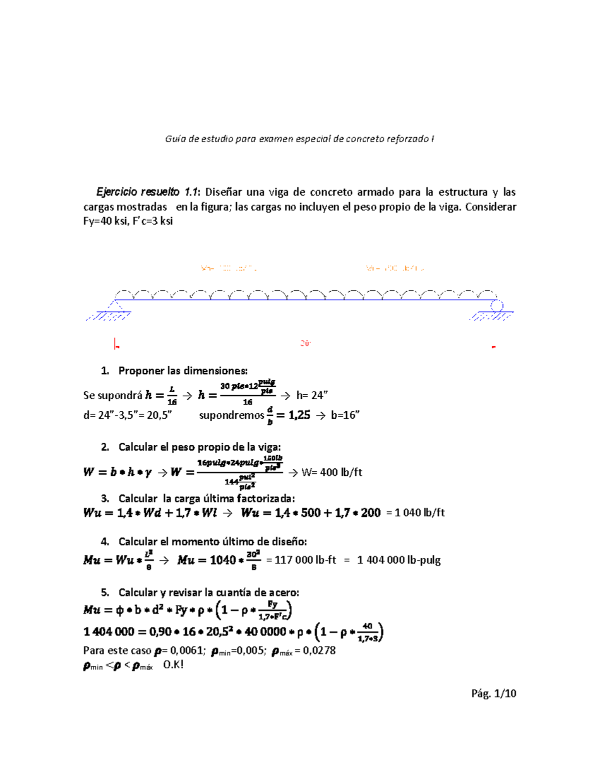 2017 37313 Ejercicios Resueltos De Concreto I - GuÌa De Estudio Para ...