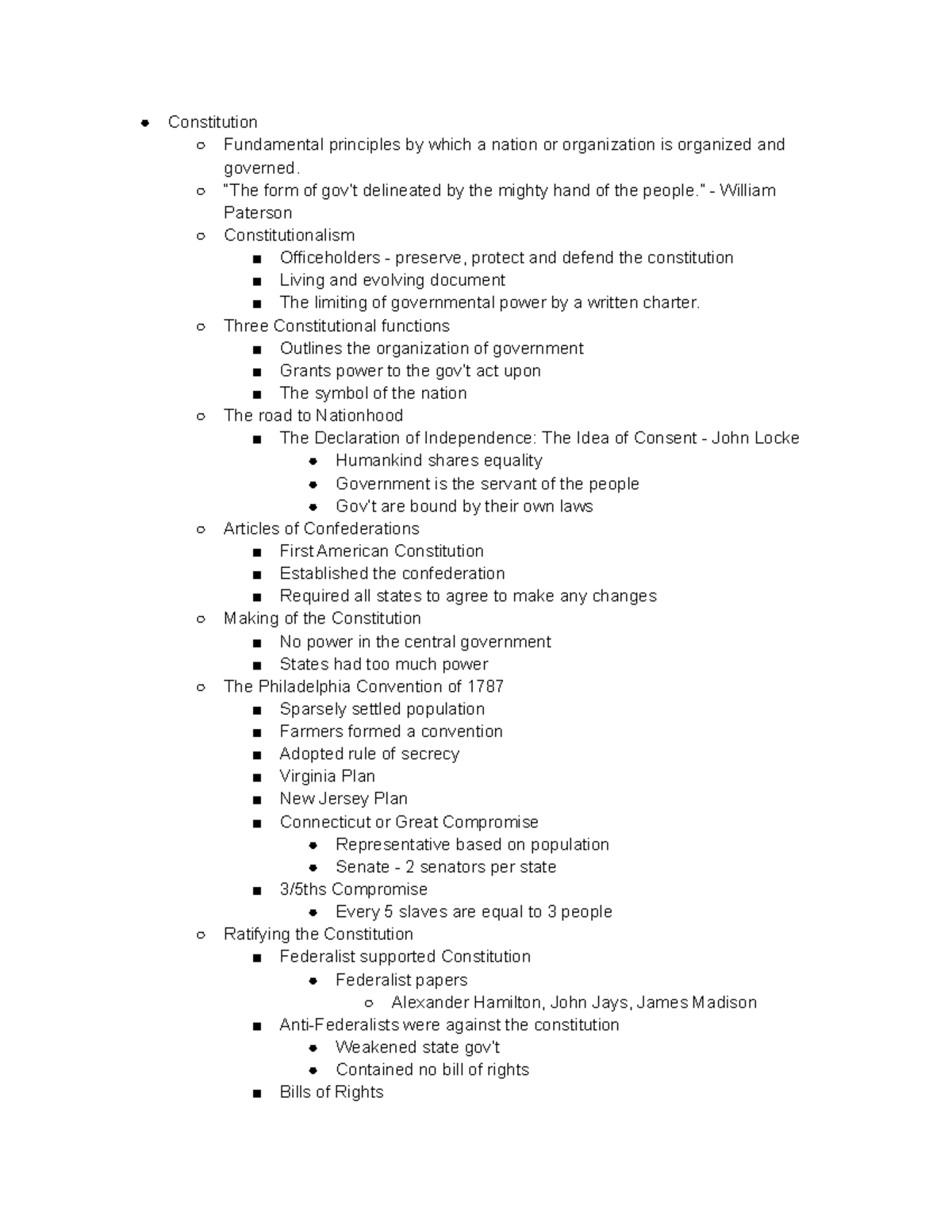 Chapter 1 - The Constitution - Constitution Fundamental Principles By ...