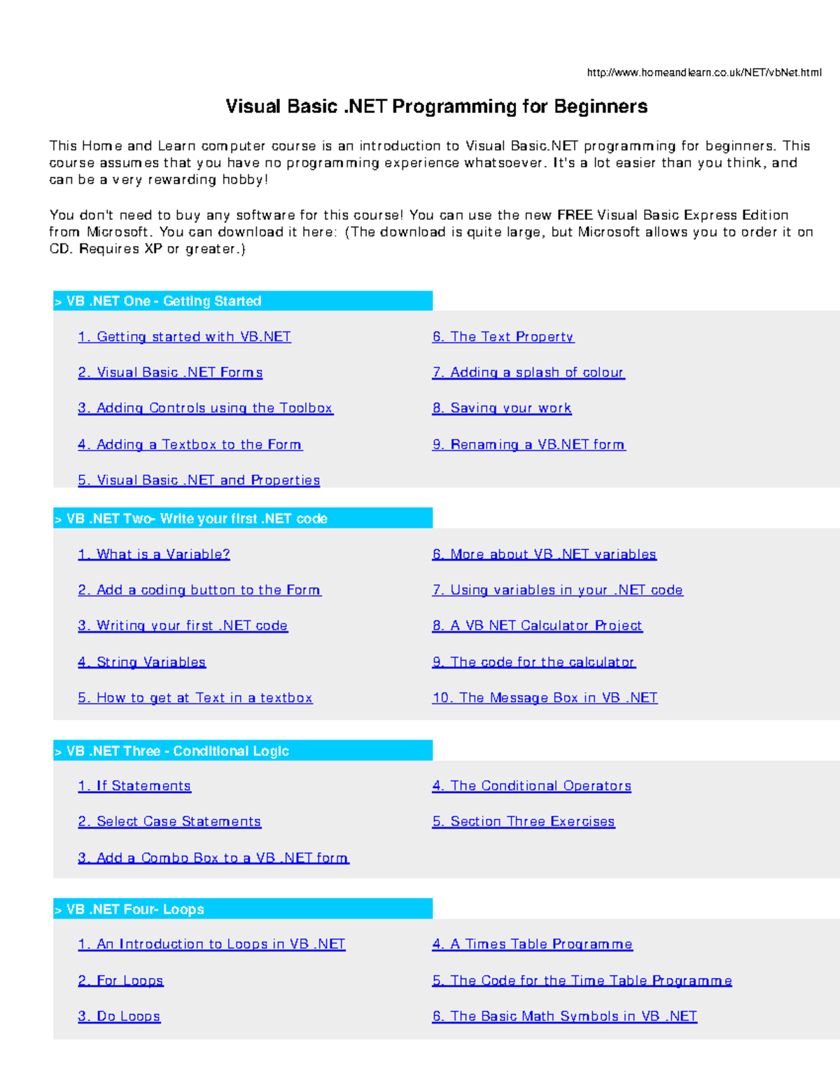 visual-basic-net-programming-for-beginners-homeandlearn-co-net-vbnet