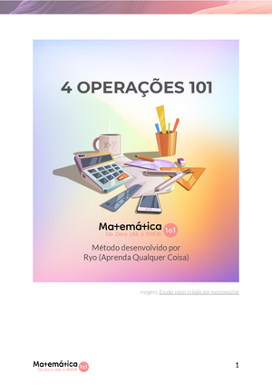 Fracoes 101 - Escola de Matemática Aplicada - magem: Escola vetor ...