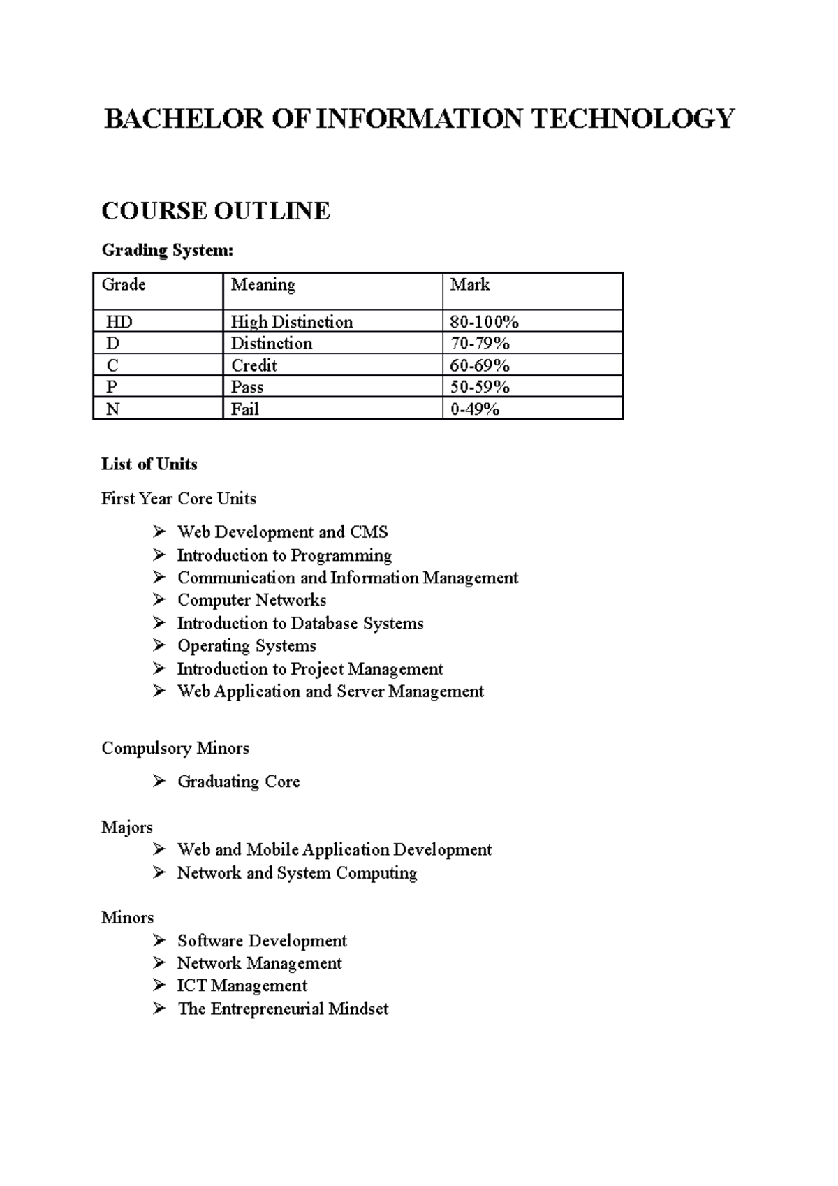 bachelor thesis information technology