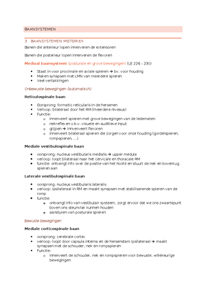 Observatie biomechanica - Q5 Functioneren bij neurologische ...