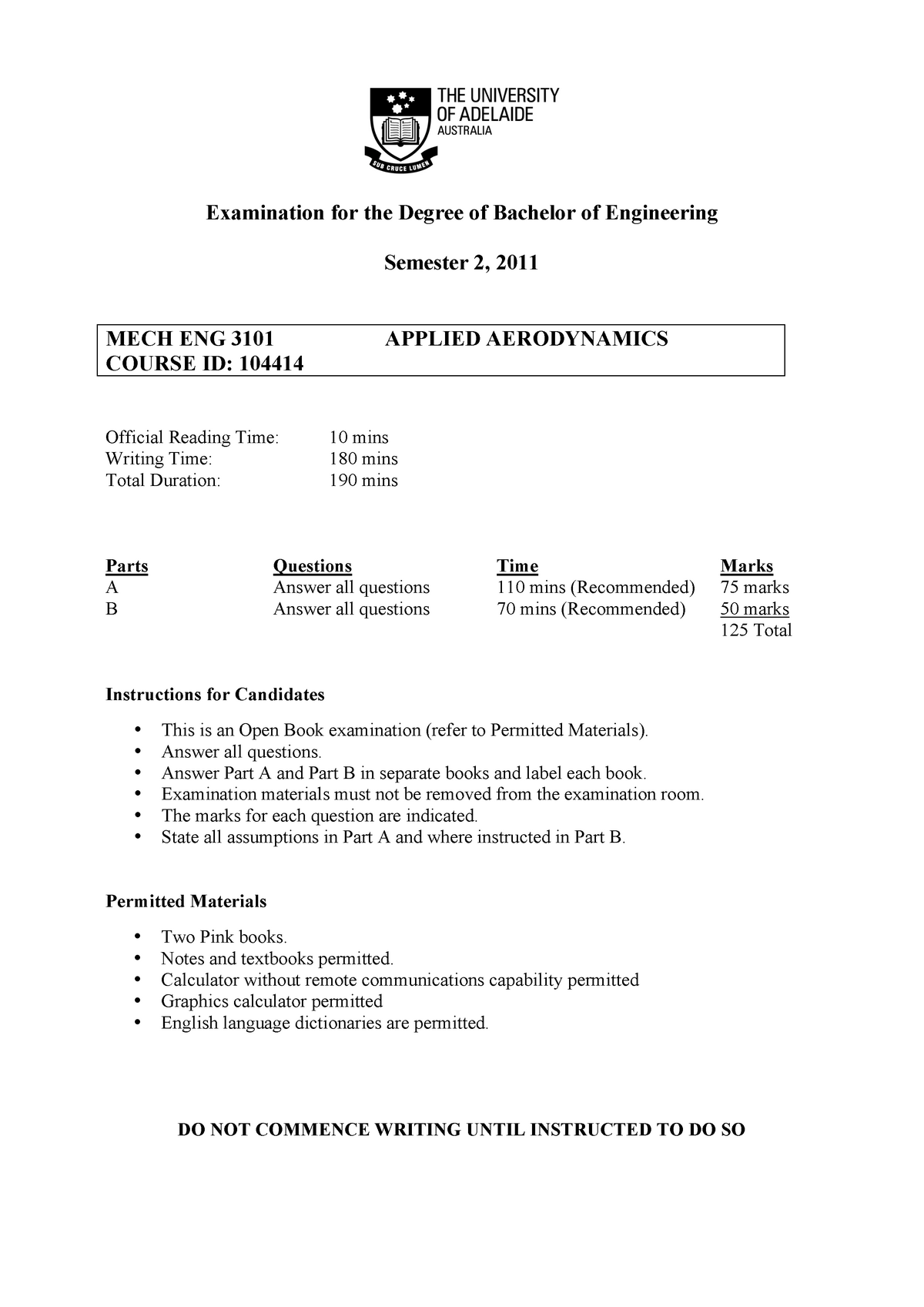 exam-2011-questions-examination-for-the-degree-of-bachelor-of