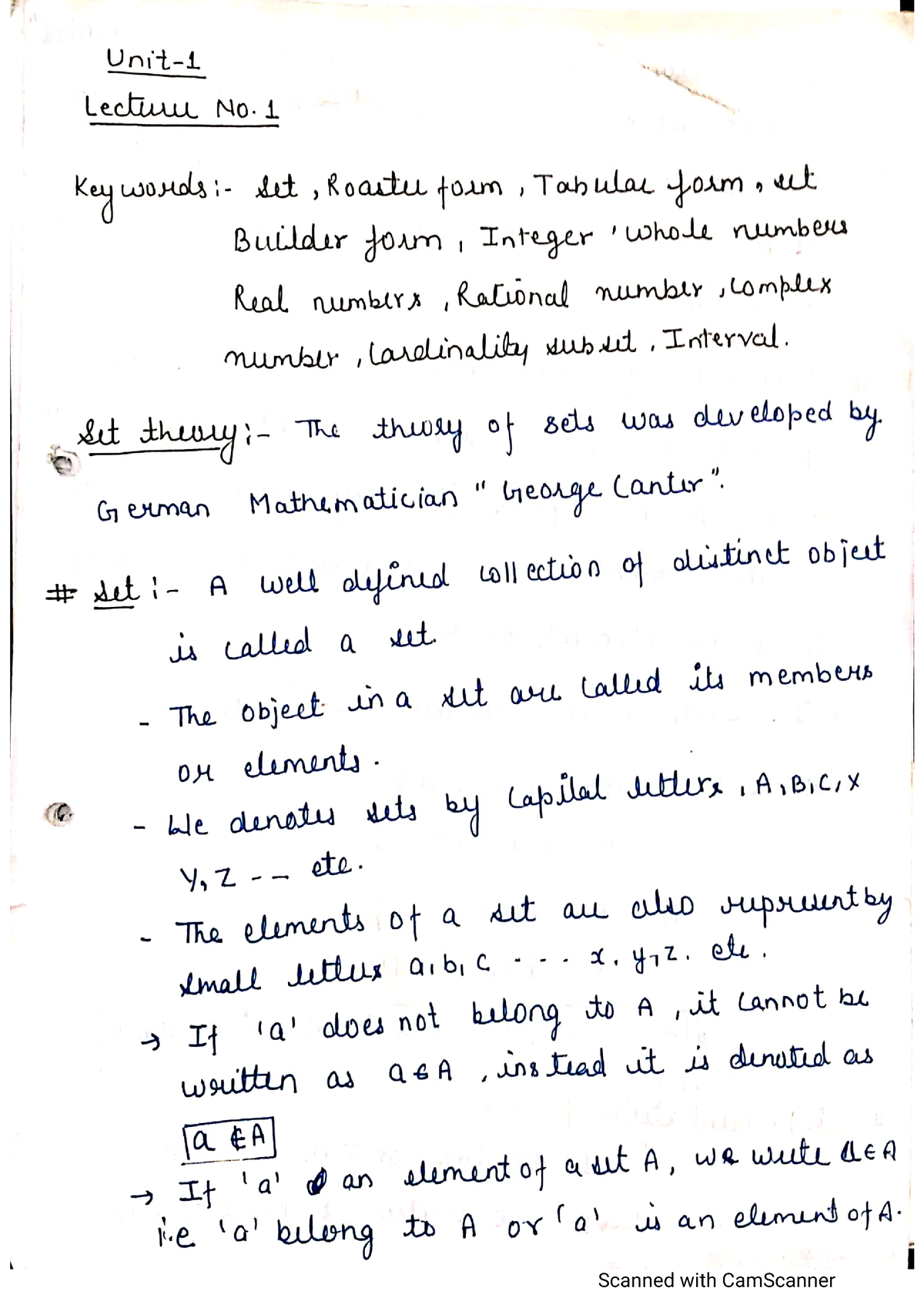 DSTL Notes Unit 1 - B.tech - Studocu