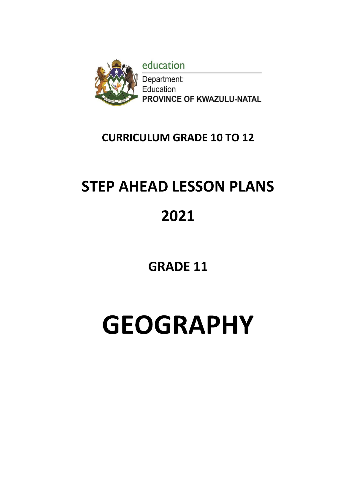 grade 11 geography assignment term 2