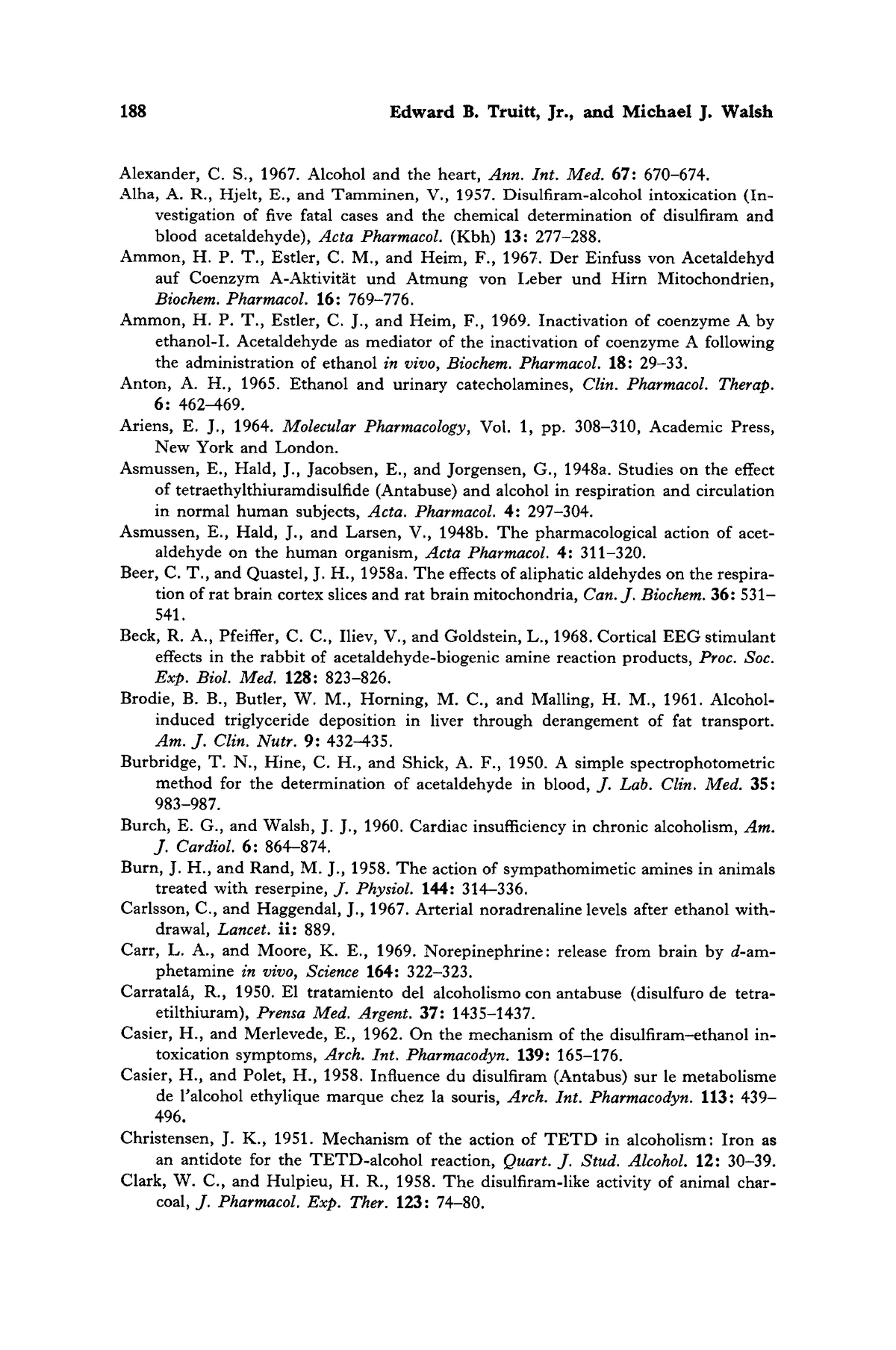 Biochemistry 1-72 - N/A - 188 EdwardB, Jr., and MichaelJ Alexander, C ...