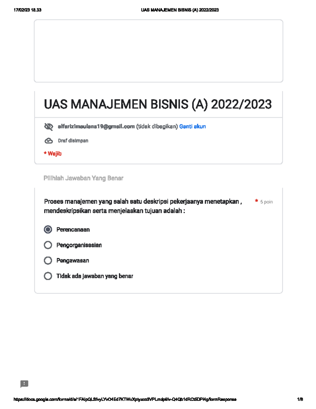 UAS Abc - Ujian Akhir Semester Pemodelan SI - Tugas Akhir - Studocu