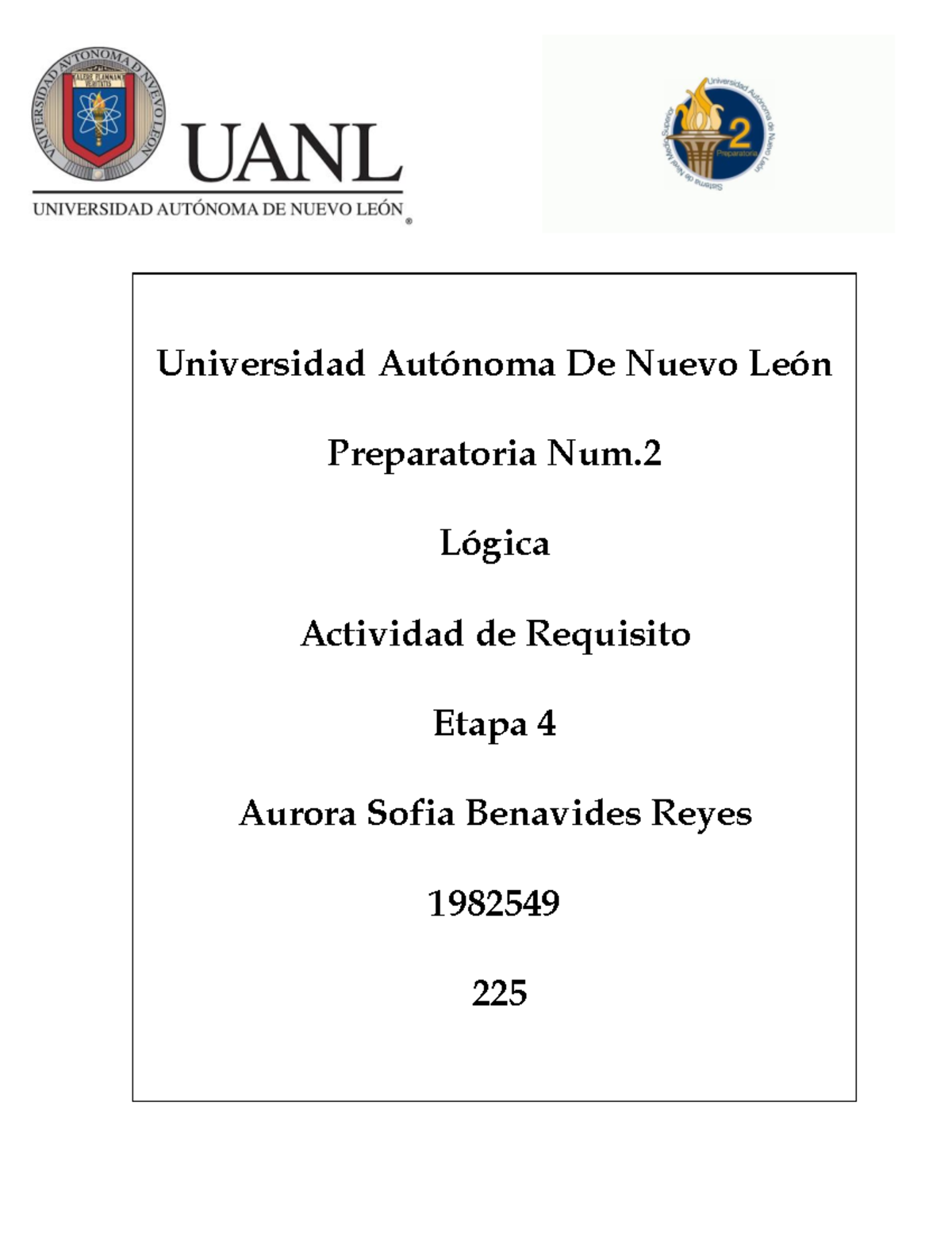 Actividad De requisito etapa 4 - Universidad Autónoma De Nuevo León ...