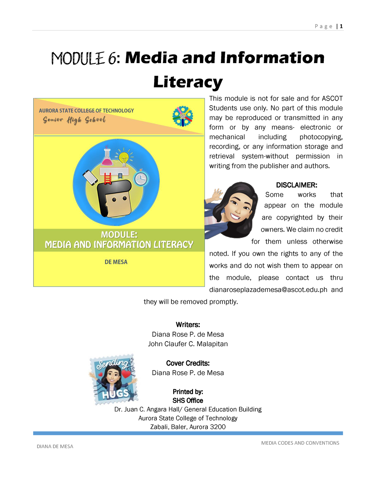 Teacher- Diana Module-6 Media-and-Information-Literacy - MODULE 6 ...