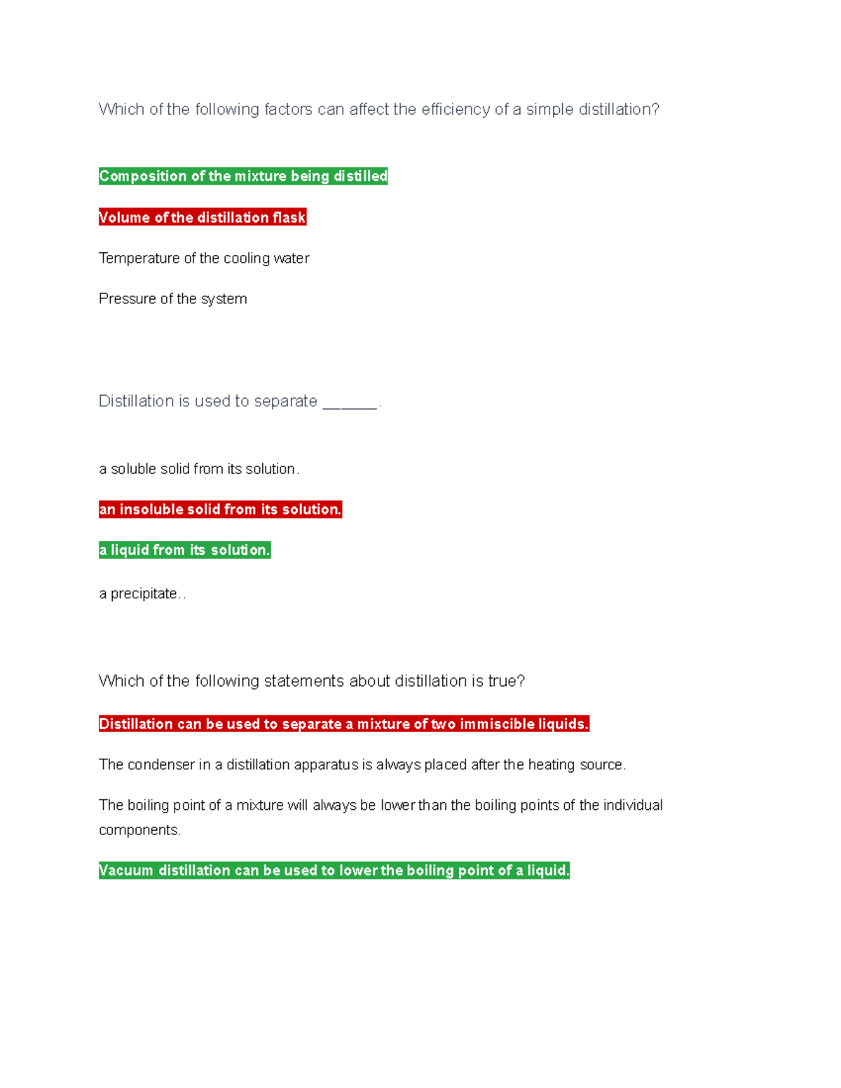 Unit 3 Exploring Chromatography in AP Chemistry Which of the