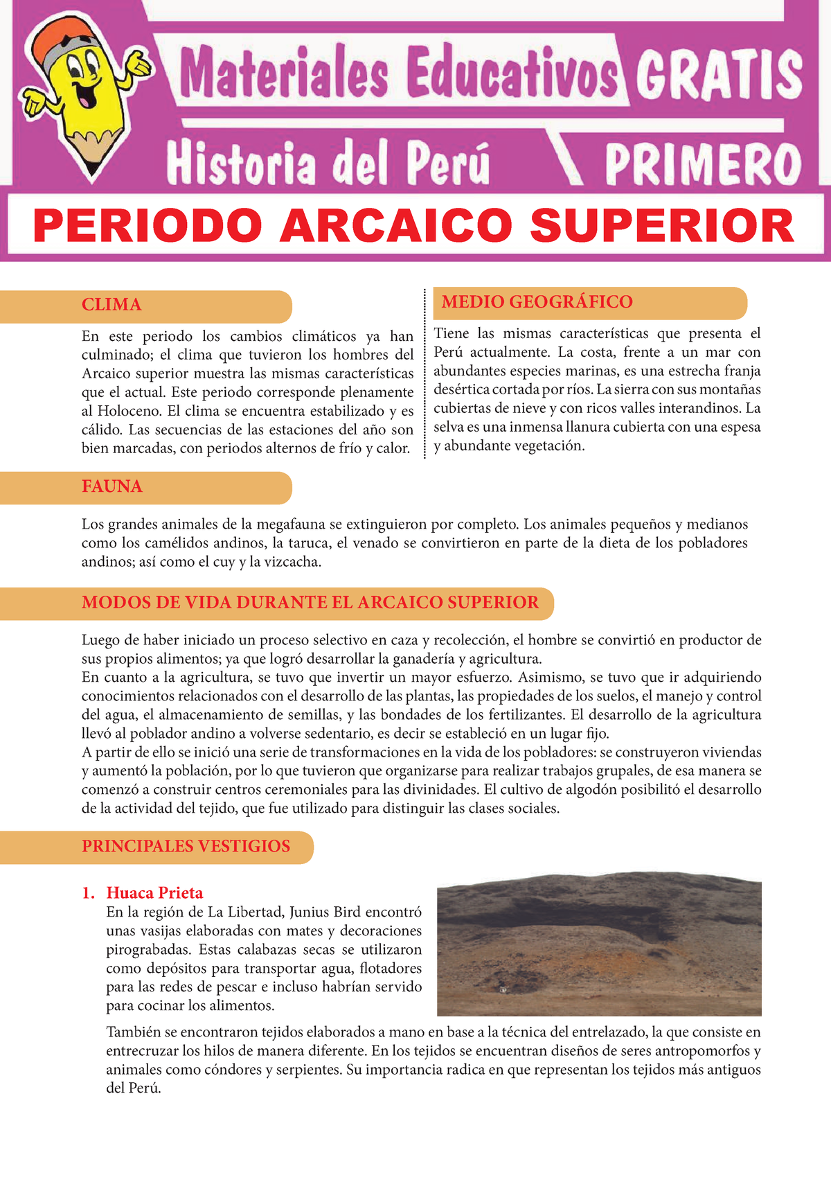 5. Periodo-Arcaico-Superior-para-Quinto-Grado-de-Secundaria - Luego De ...