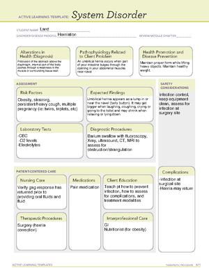 Active Learning Template Intestinal Obstruction - ACTIVE LEARNING ...