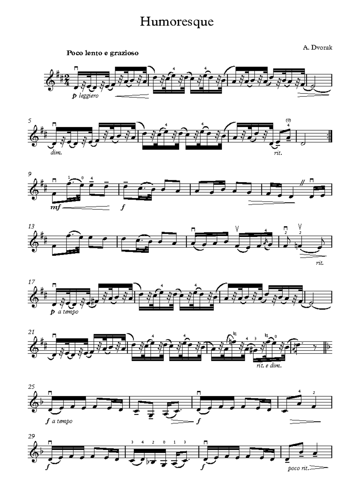 4 - buena musica - p leggiero Poco lento e grazioso ™ ™ dim. rit. 5 mf ...