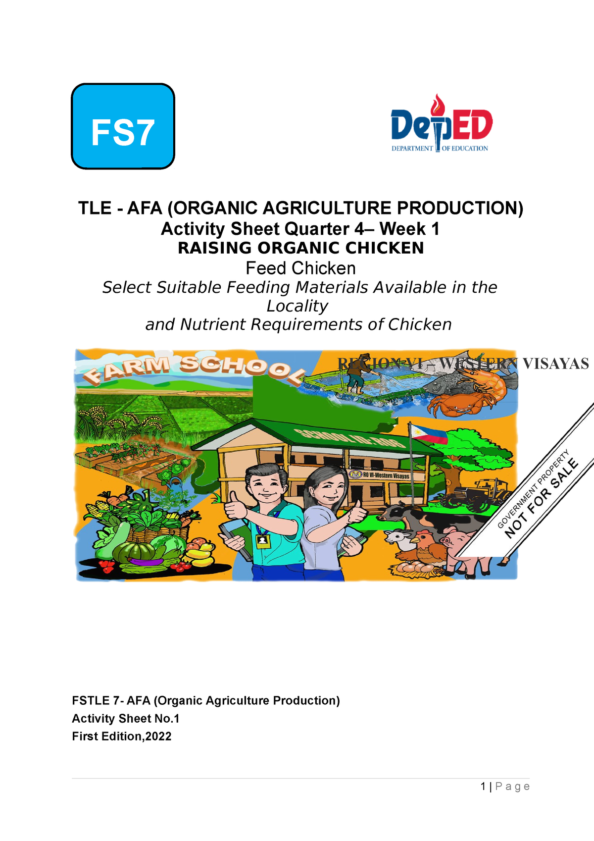 FS7Organic-Agri-Q4LAS1Wk1 - TLE - AFA (ORGANIC AGRICULTURE PRODUCTION ...