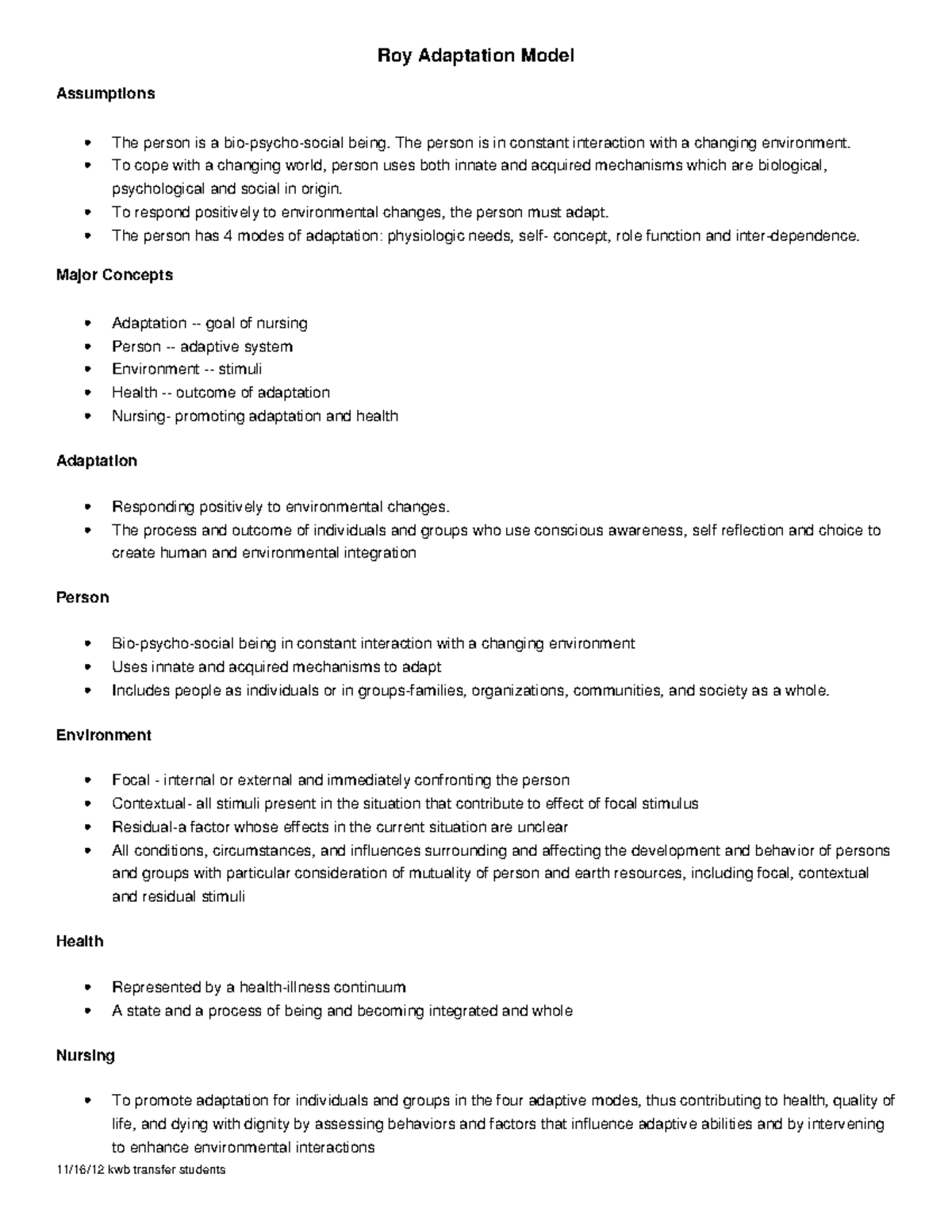 Royadaptationmodel - Sister Calista Roy's model - 11/16/12 kwb transfer ...