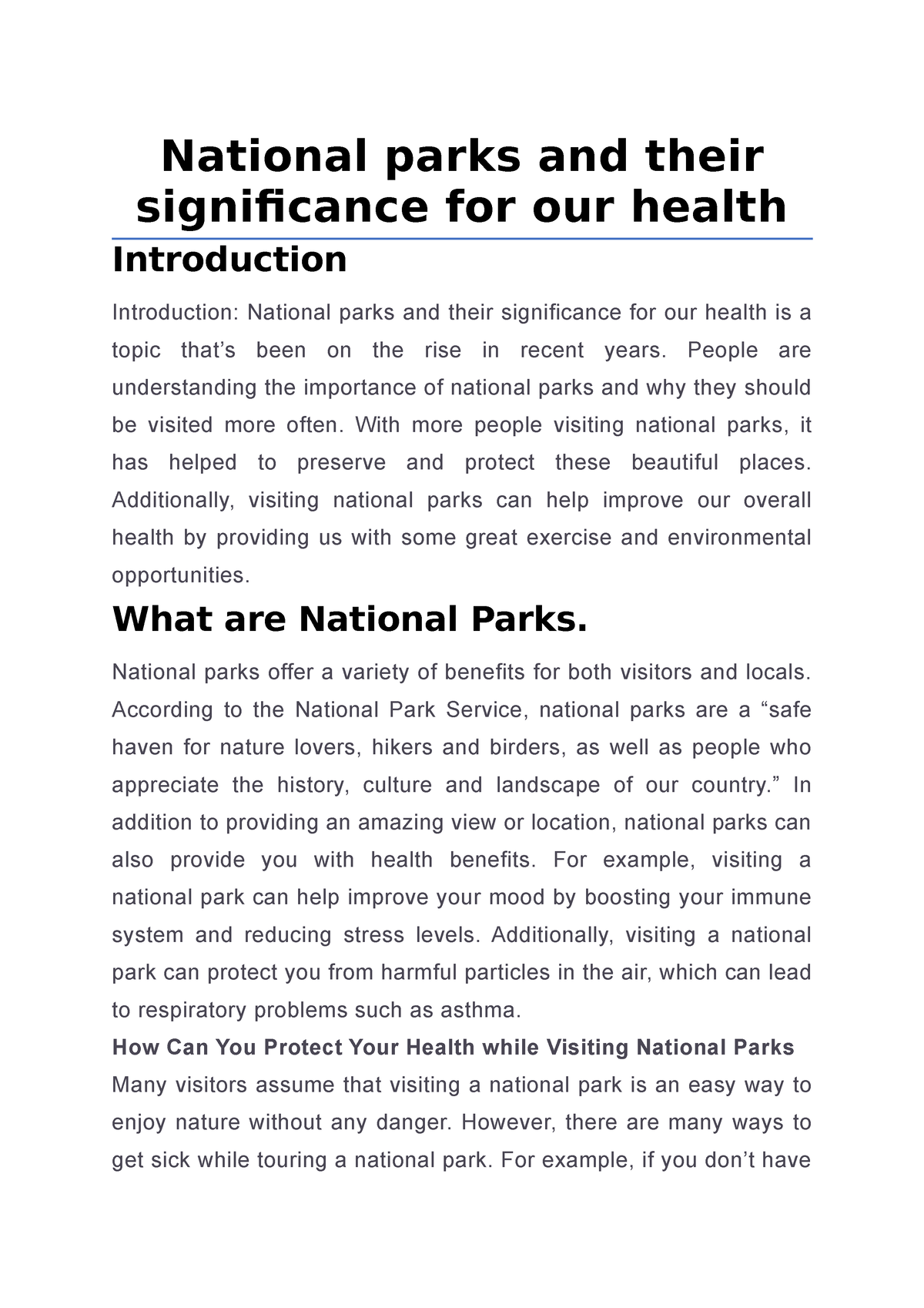 National Parks And Their Significance For Our Health People Are   Thumb 1200 1698 