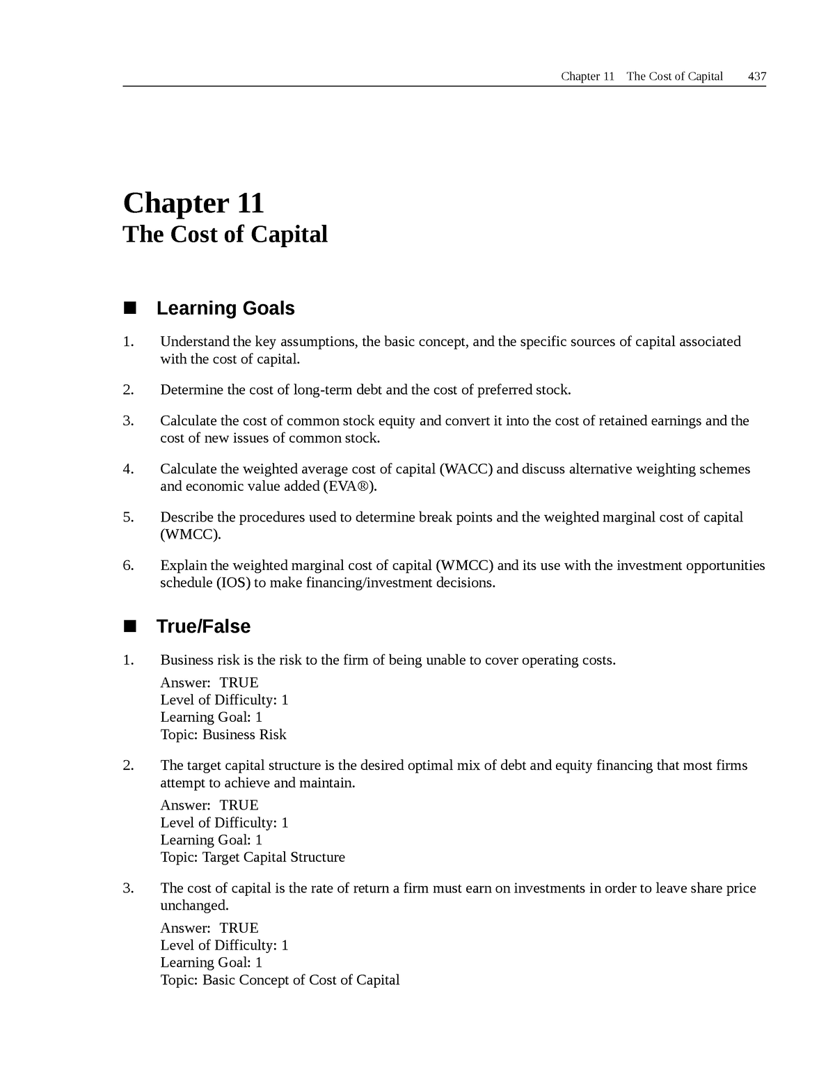 cost-of-capital-reviewer-chapter-11-the-cost-of-capital-437-chapter