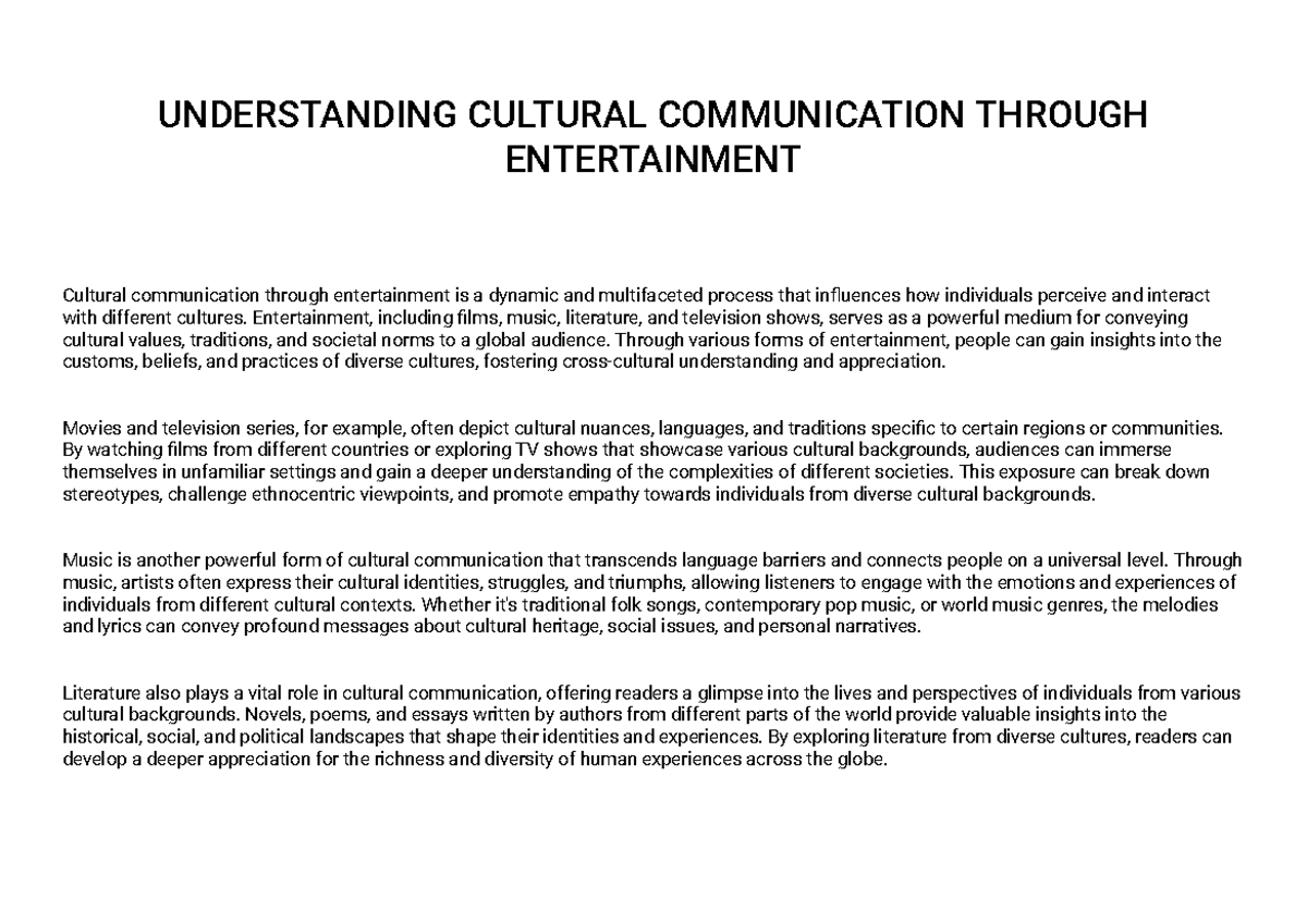 DOC-20240824-WA0006 - Good - UNDERSTANDING CULTURAL COMMUNICATION ...