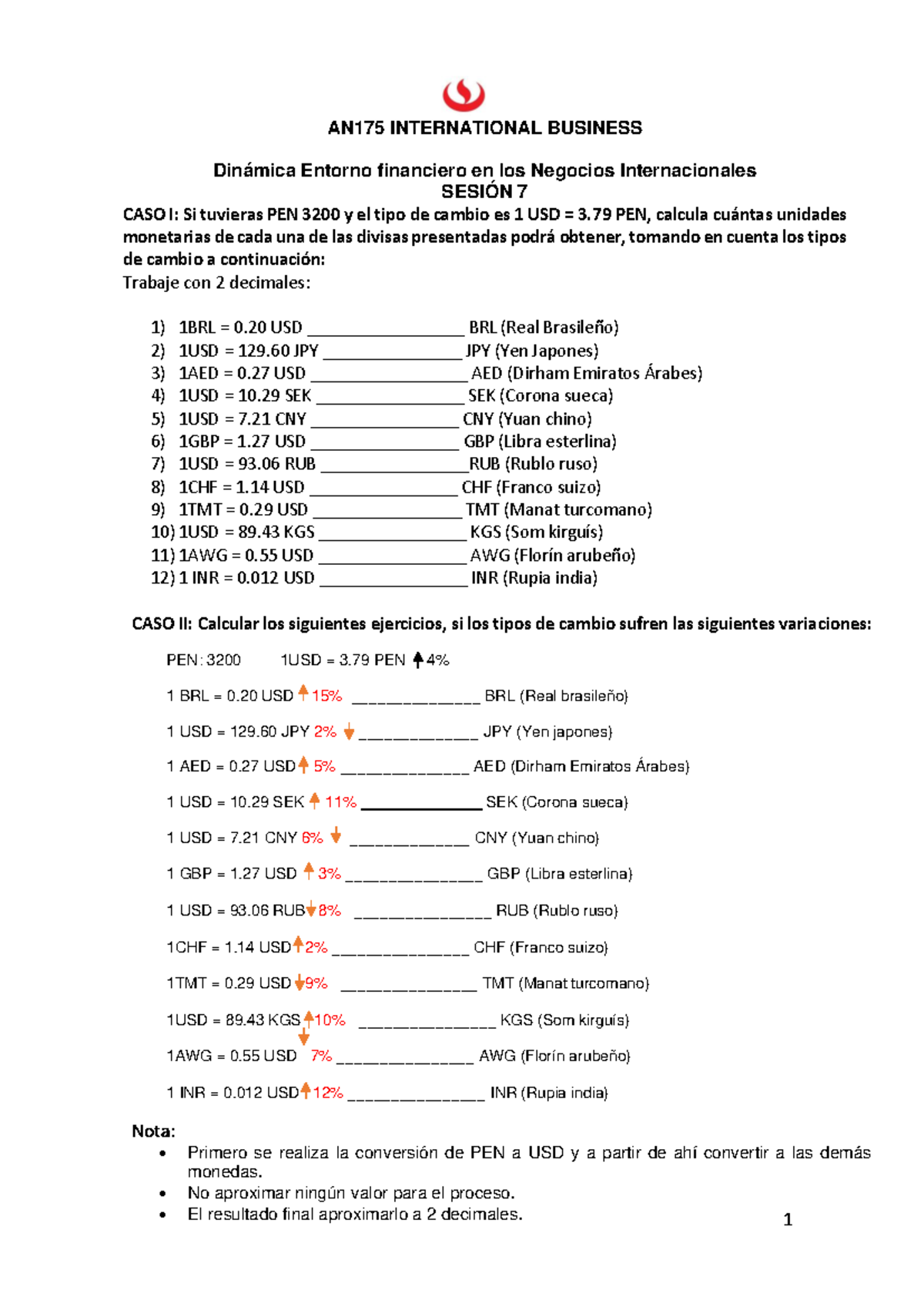 Dinámica Sesión 7 - lecturas - AN175 INTERNATIONAL BUSINESS Dinámica ...