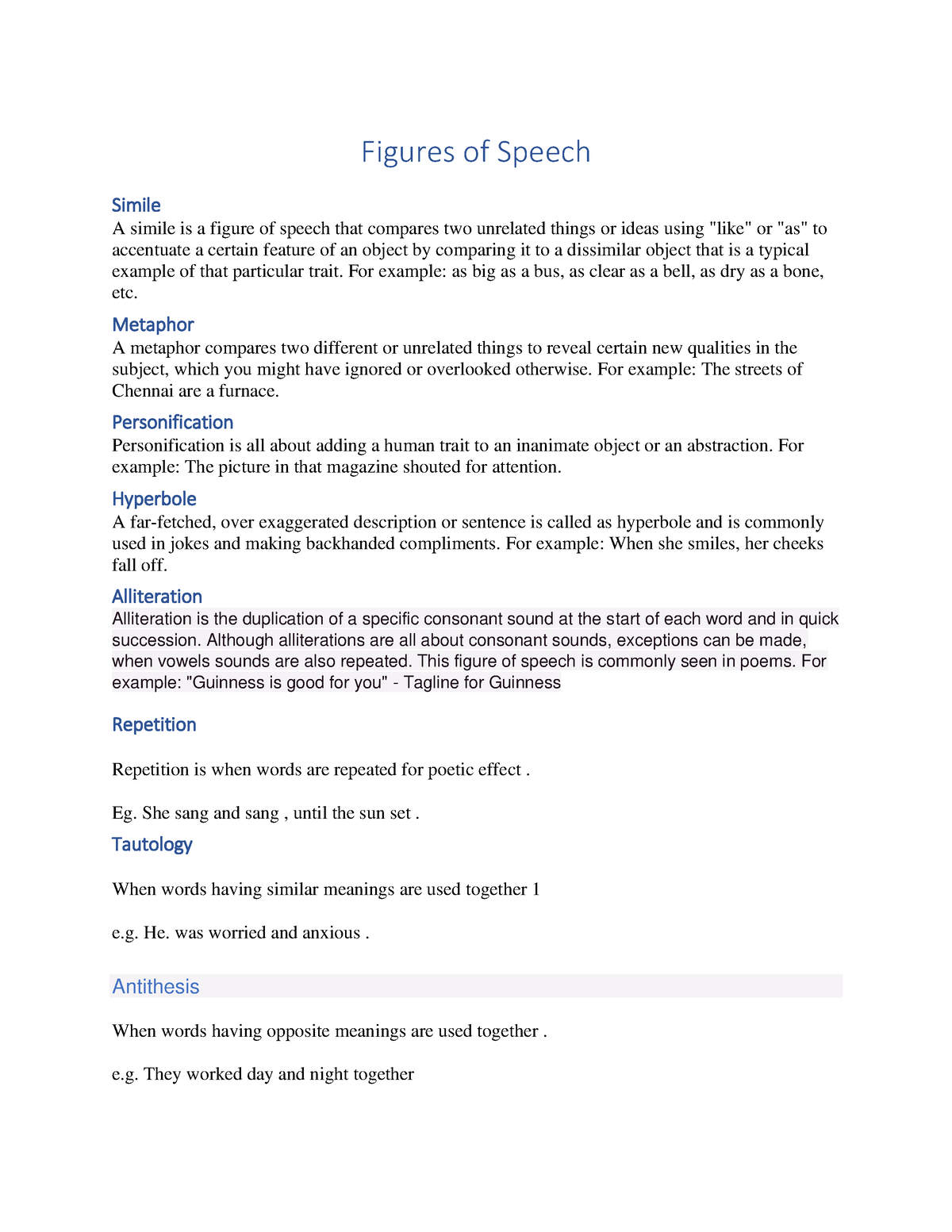 imortant-figure-of-speech-figures-of-speech-simile-a-simile-is-a