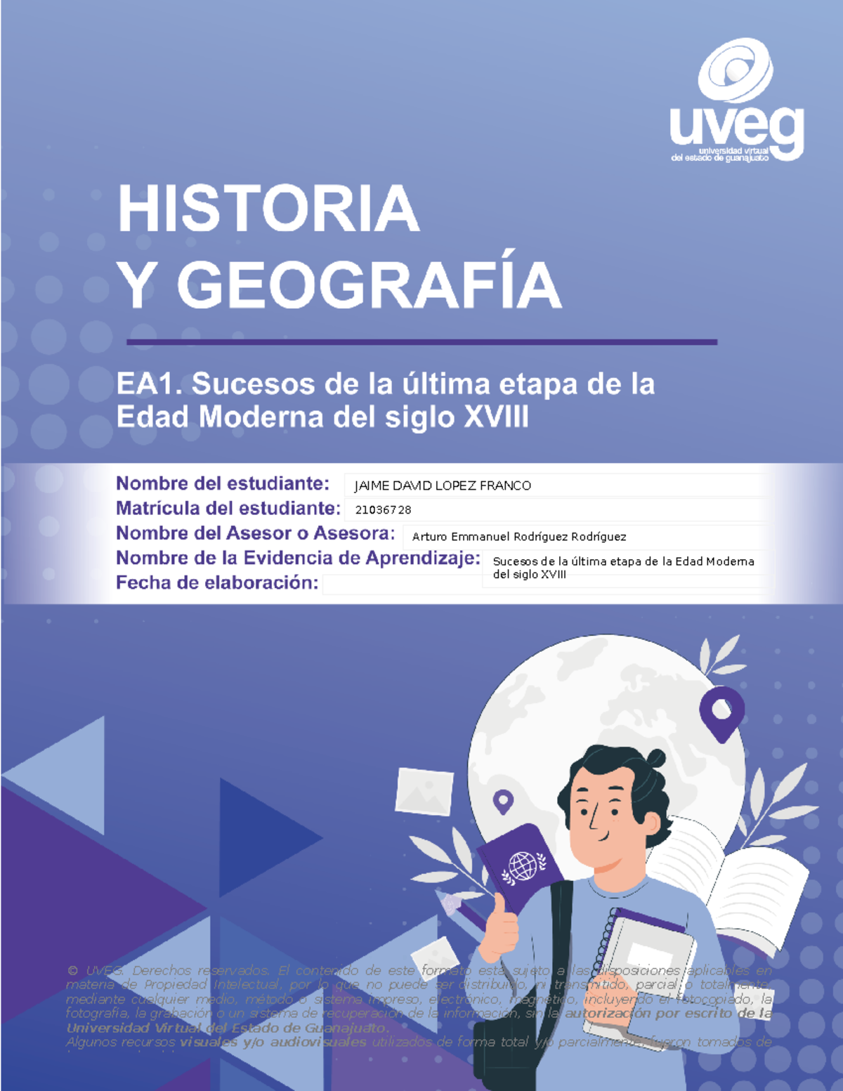 López david Edad Moderna - Sucesos de la última etapa de la Edad ...