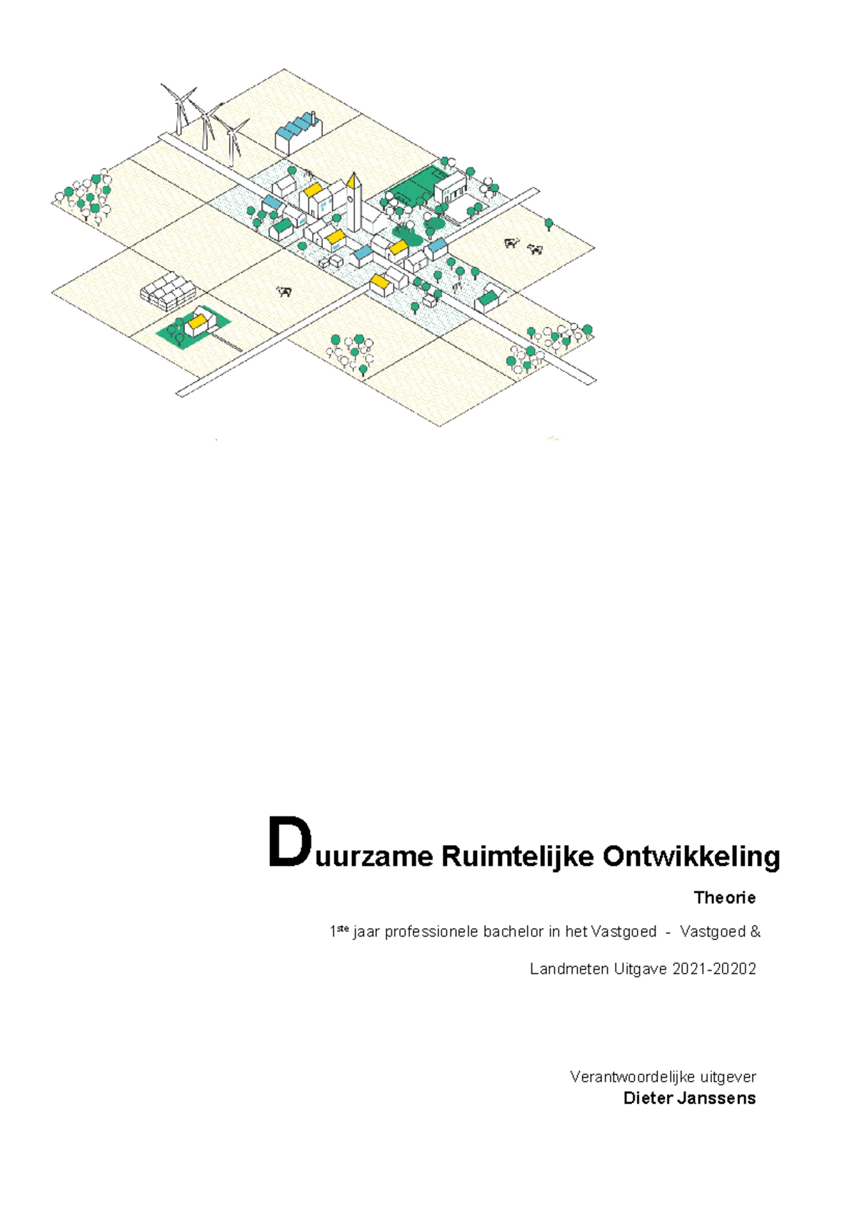 Cursus Duurzame Ruimtelijke Ontwikkeling 2021-2022 - Duurzame ...