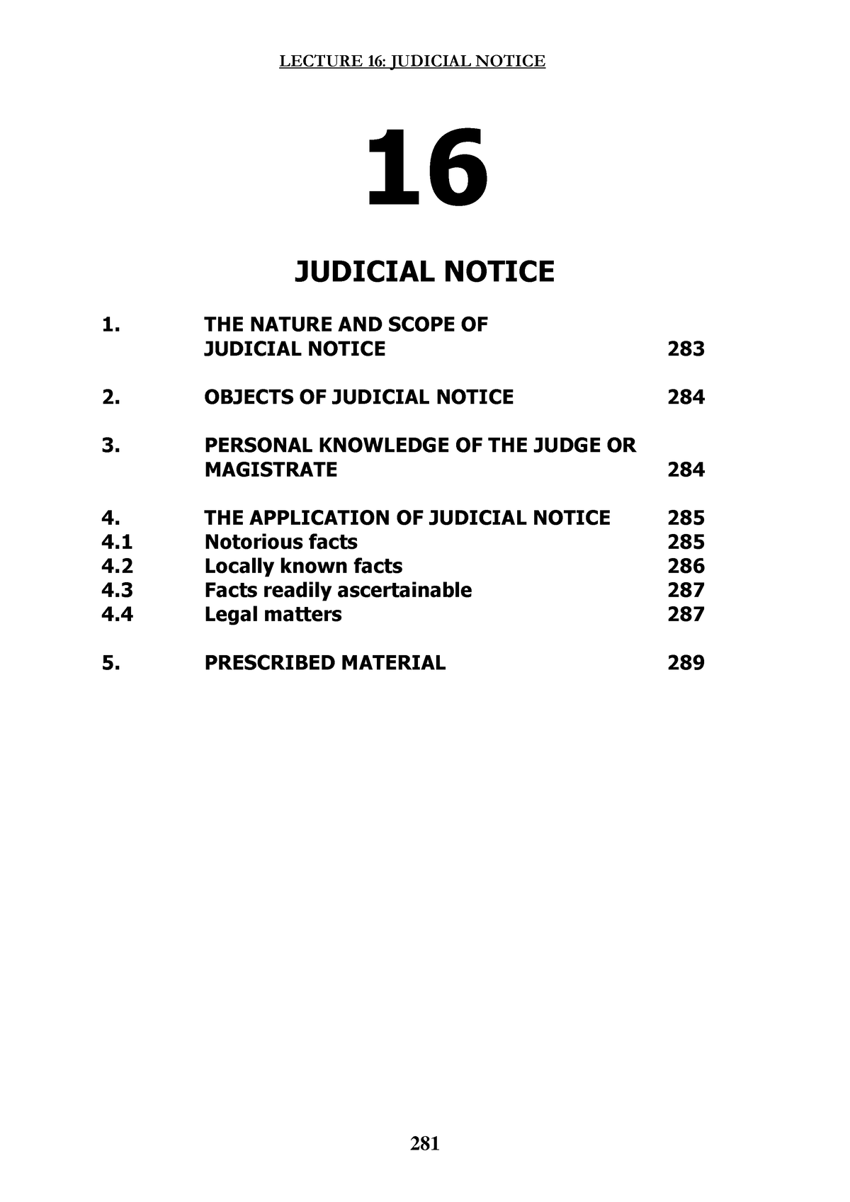 what does notice of judicial assignment mean