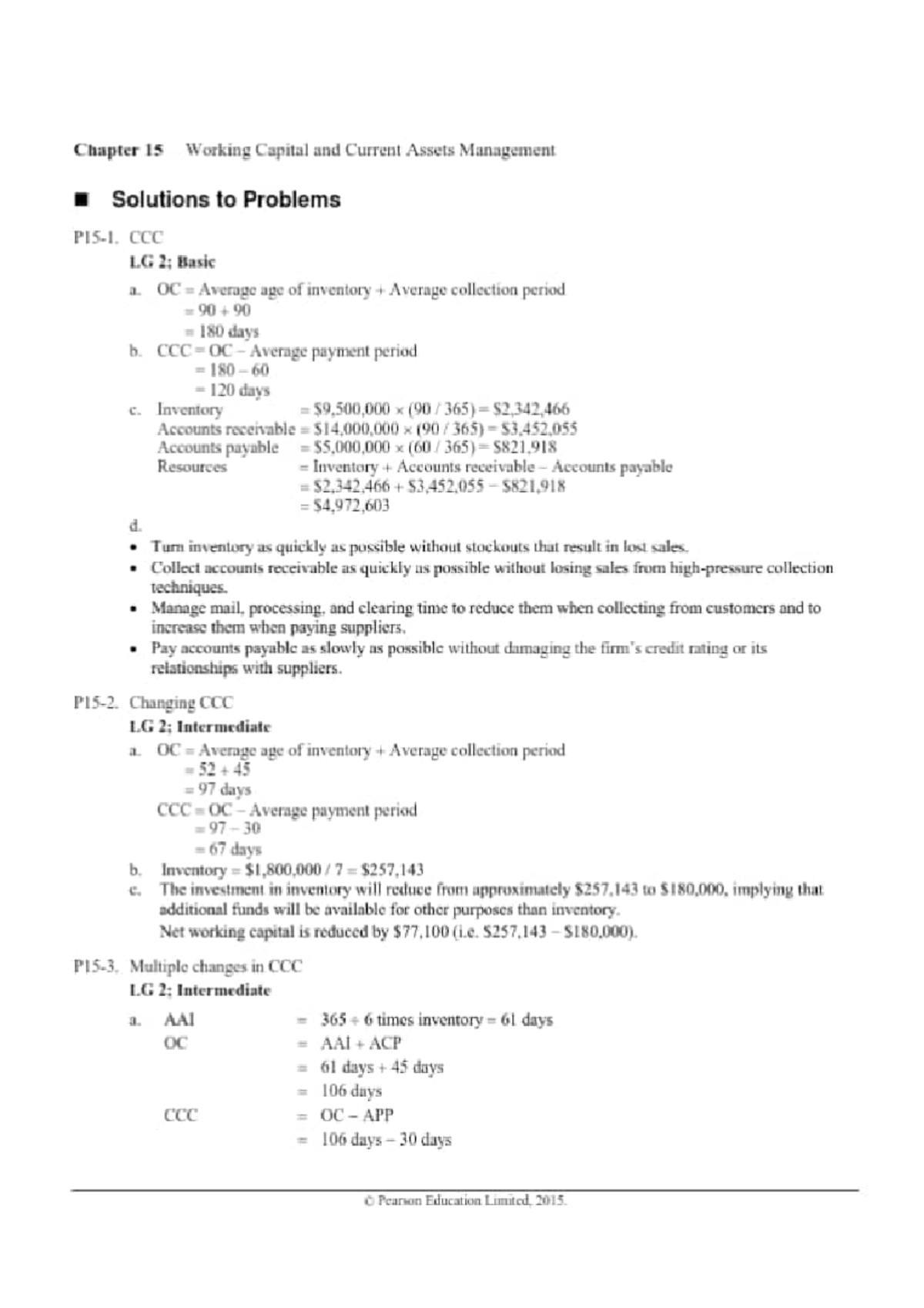 Chp no 15 - hope it will be helpful - Financial Management - Studocu