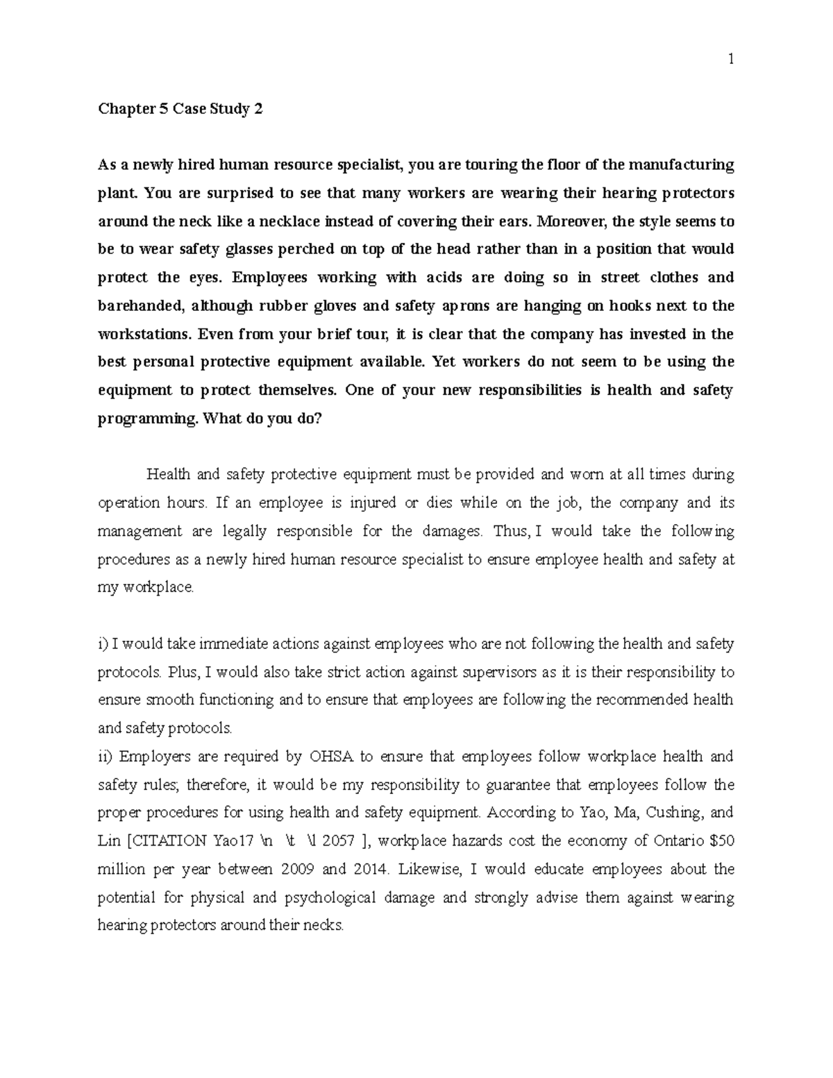 Week 3 Homework - Case studies from Chapter 1 and Chapter 2 are solved ...