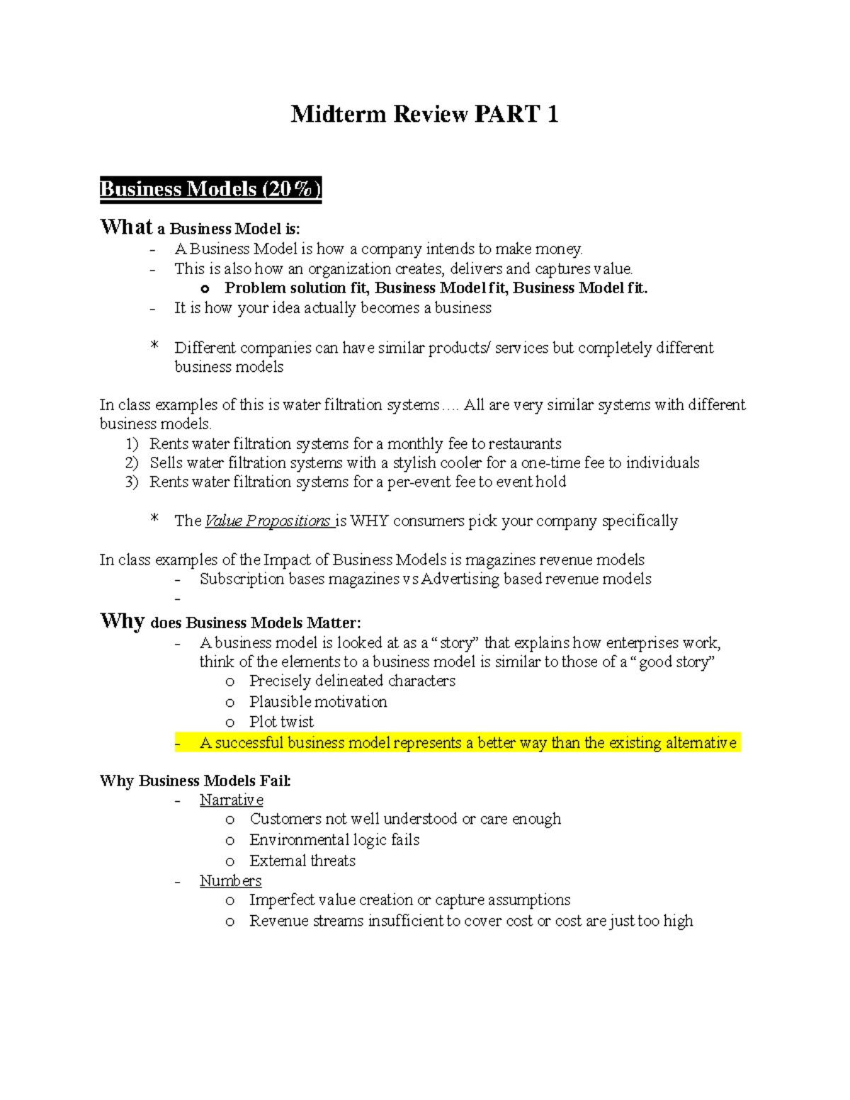 Midterm Review PART 1 - This is also how an organization creates ...