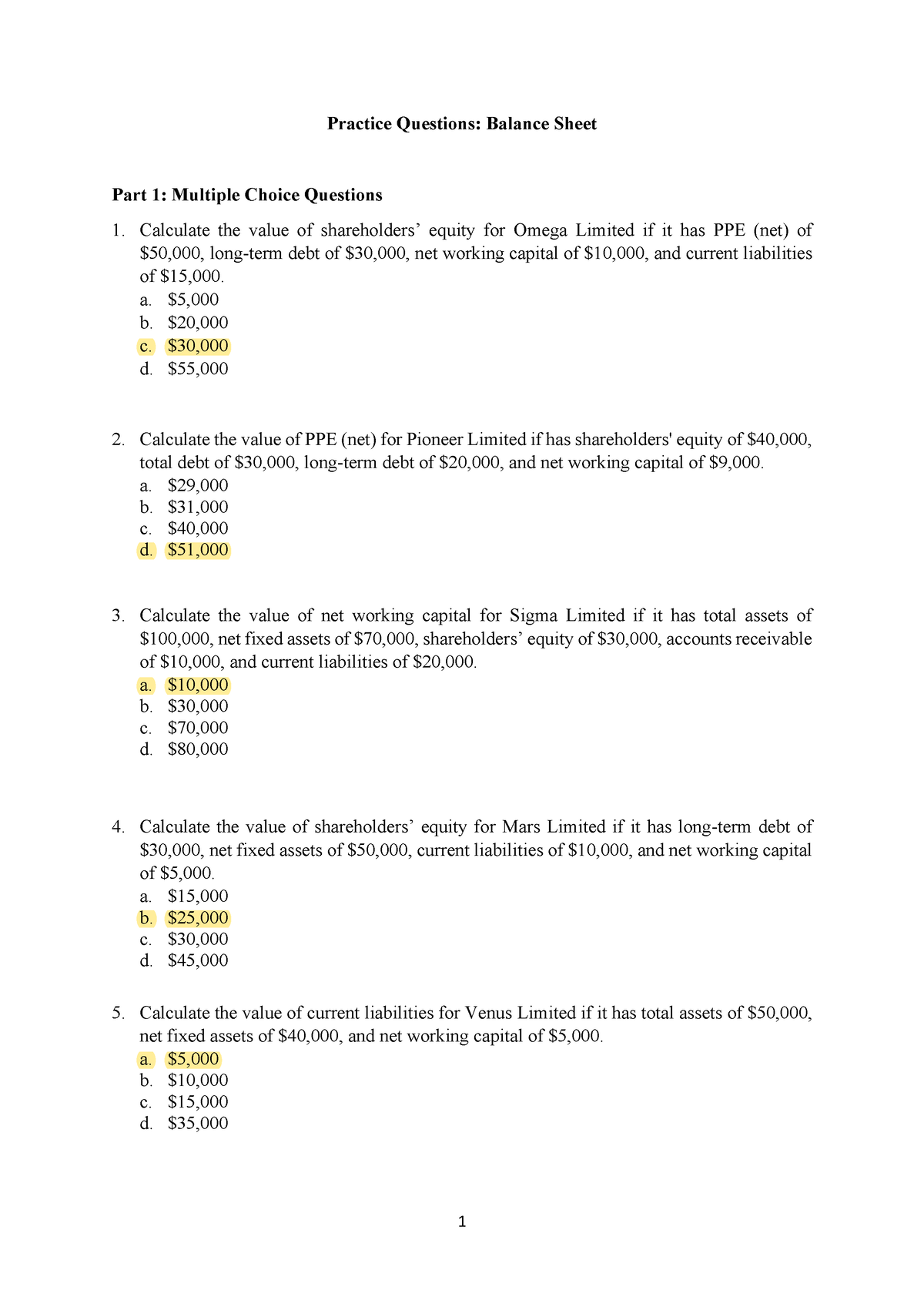 31255-fitp-pq-01-balance-sheet-practice-questions-balance-sheet-part