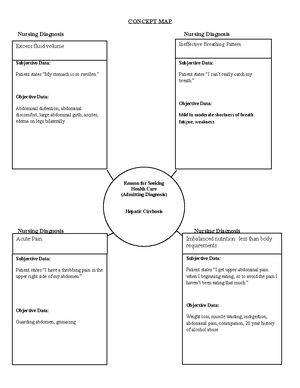 Stan Checketts Clinical Worksheet - CONCEPT MAP WORKSHEET DESCRIBE ...