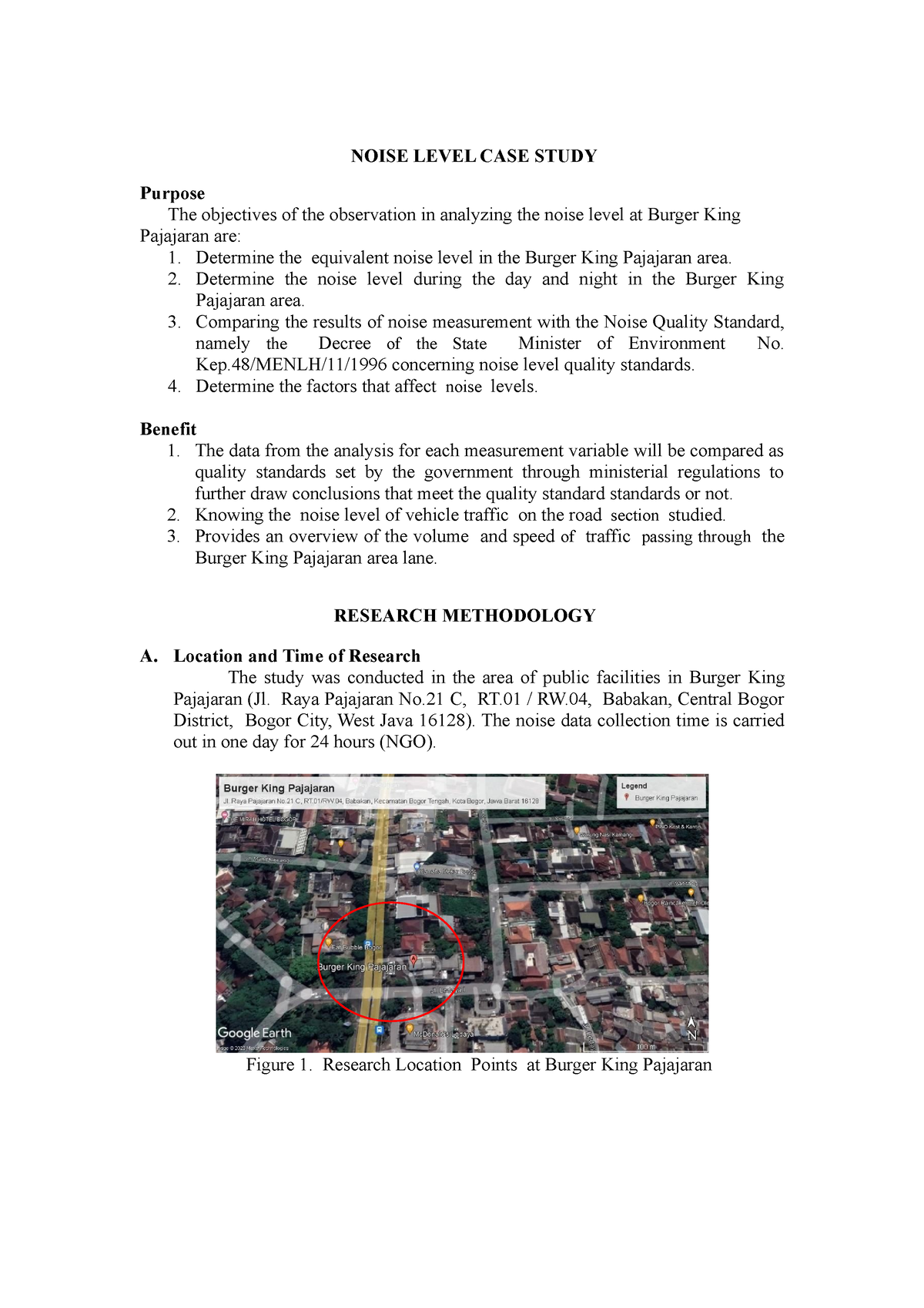 noise analysis case study