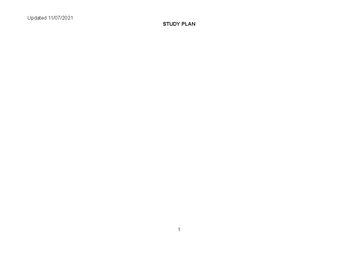 2015 CCJ study plan 2021 - Updated 11/07/ STUDY PLAN 1 Updated 11/07/ 2 ...