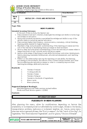 Module 15 - Lecture notes 1 - QUIRINO STATE UNIVERSITY College of ...