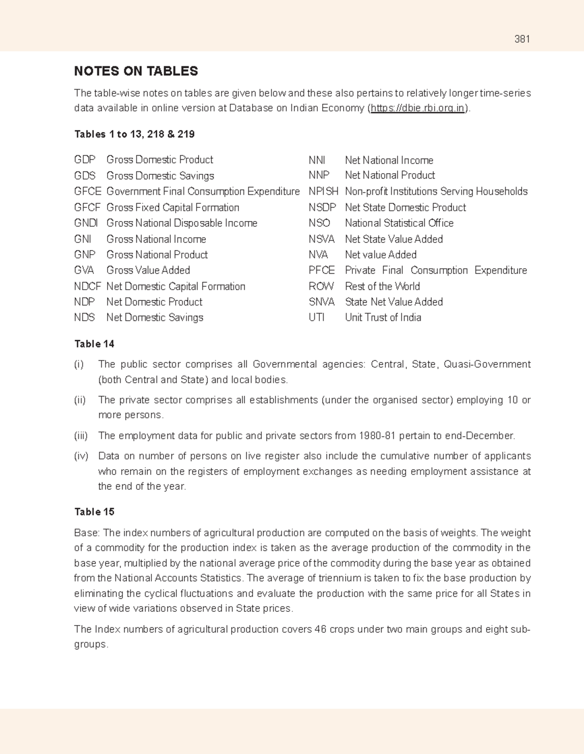0 Notes 6B0ED7AFB6334149 BA043744268 C6025 - NOTES ON TABLES The table ...