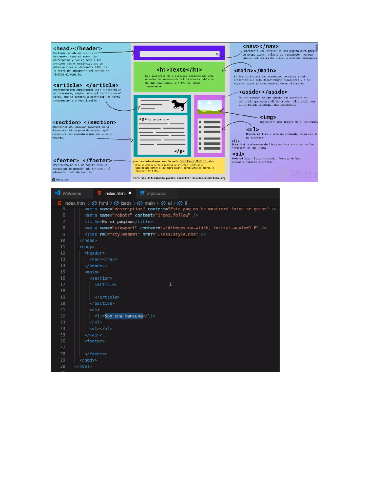 Doctype html - apuntes HTML