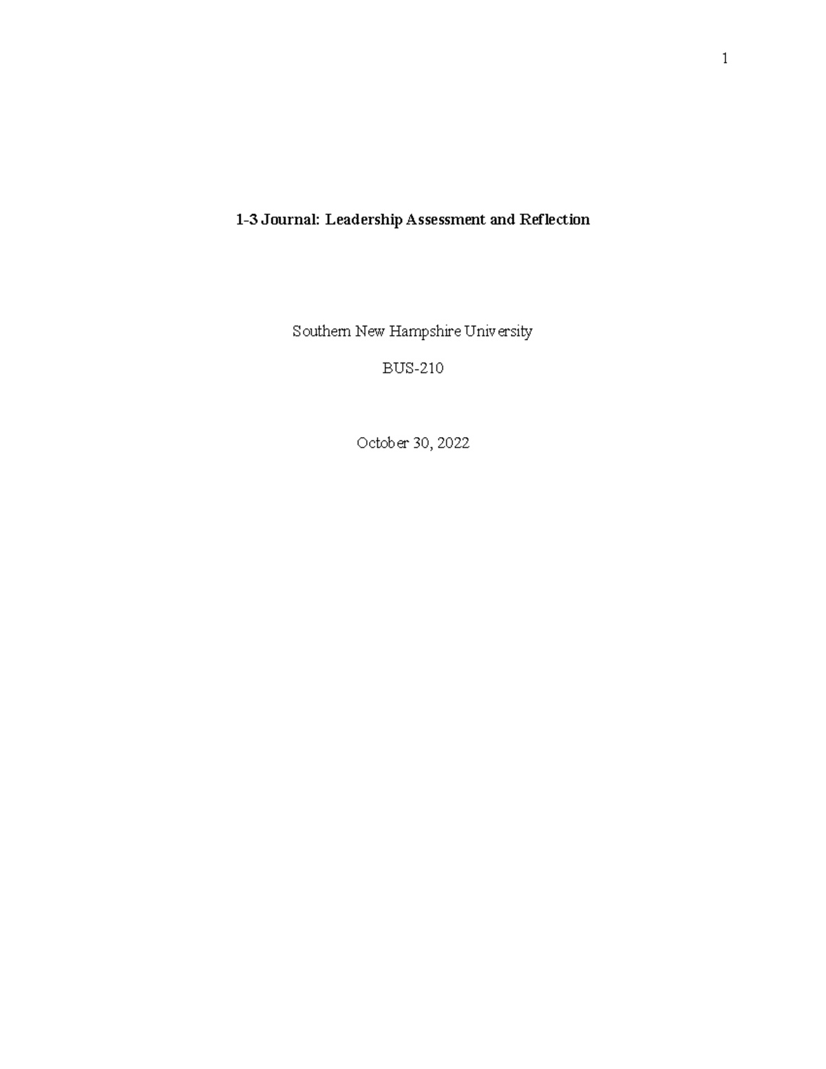 1-3-1-3-assignment-1-3-journal-leadership-assessment-and-reflection-southern-new-hampshire