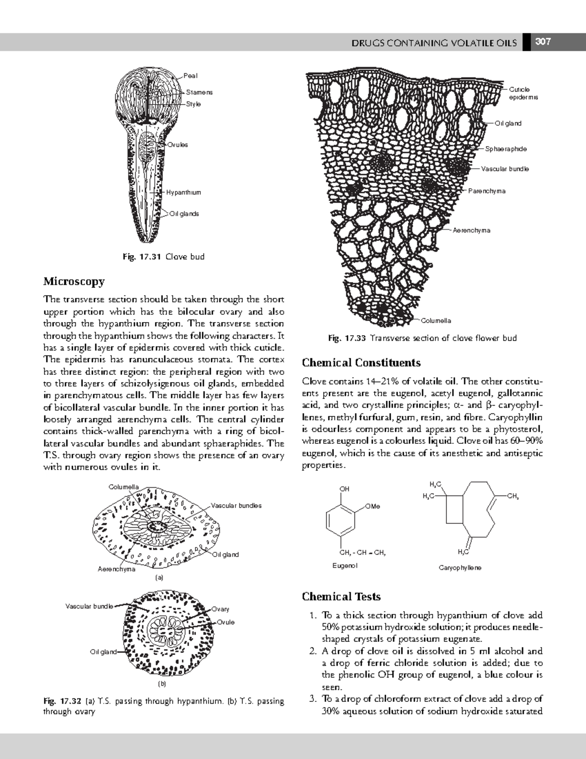 316-318 - Pharmacognosy - DRUGS CONTAINING VOLATILE OILS 307 Peal ...