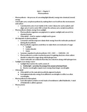 Unit 2 - chapter 4 - Mr. Santa-Aviles' class - Unit 2 – chapter 4 The ...