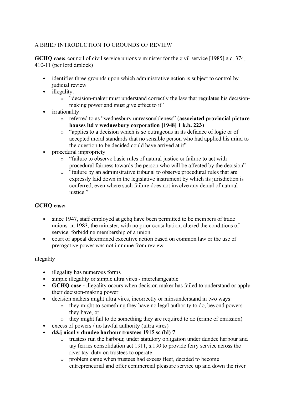 introduction of judicial review essay