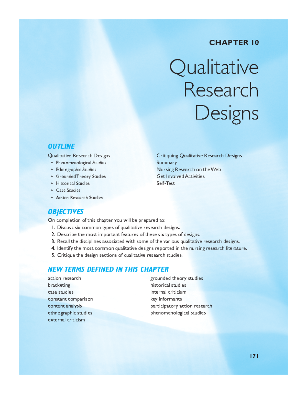 qualitative research capsule example