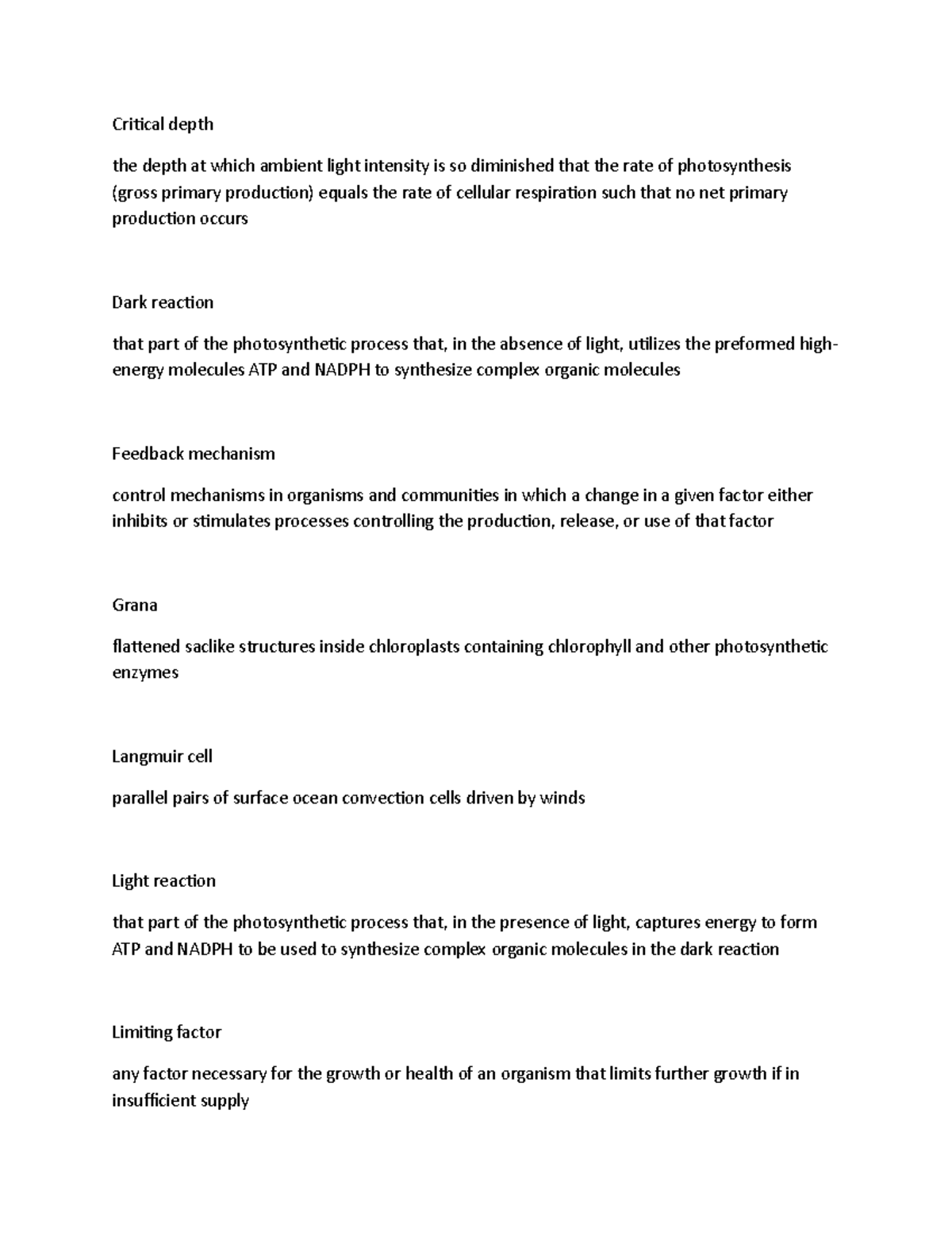 ocb-1000-quiz-2-critical-depth-the-depth-at-which-ambient-light