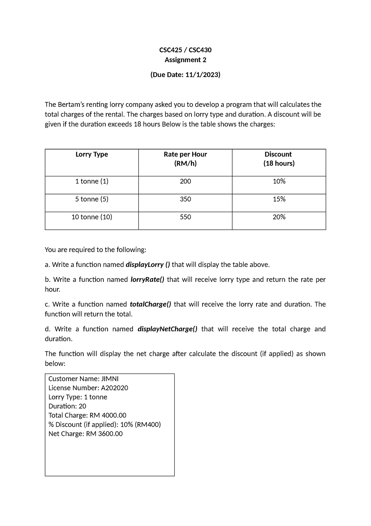 csc room assignment region 5