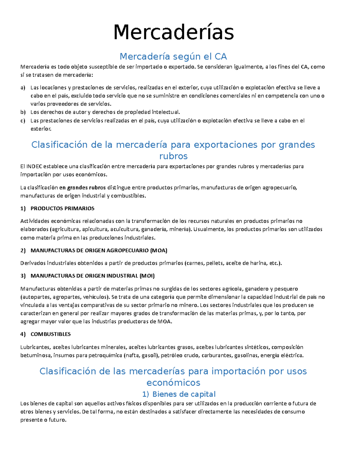 5 Mercaderías Suerte Mercaderías Mercadería Según El Ca Mercadería