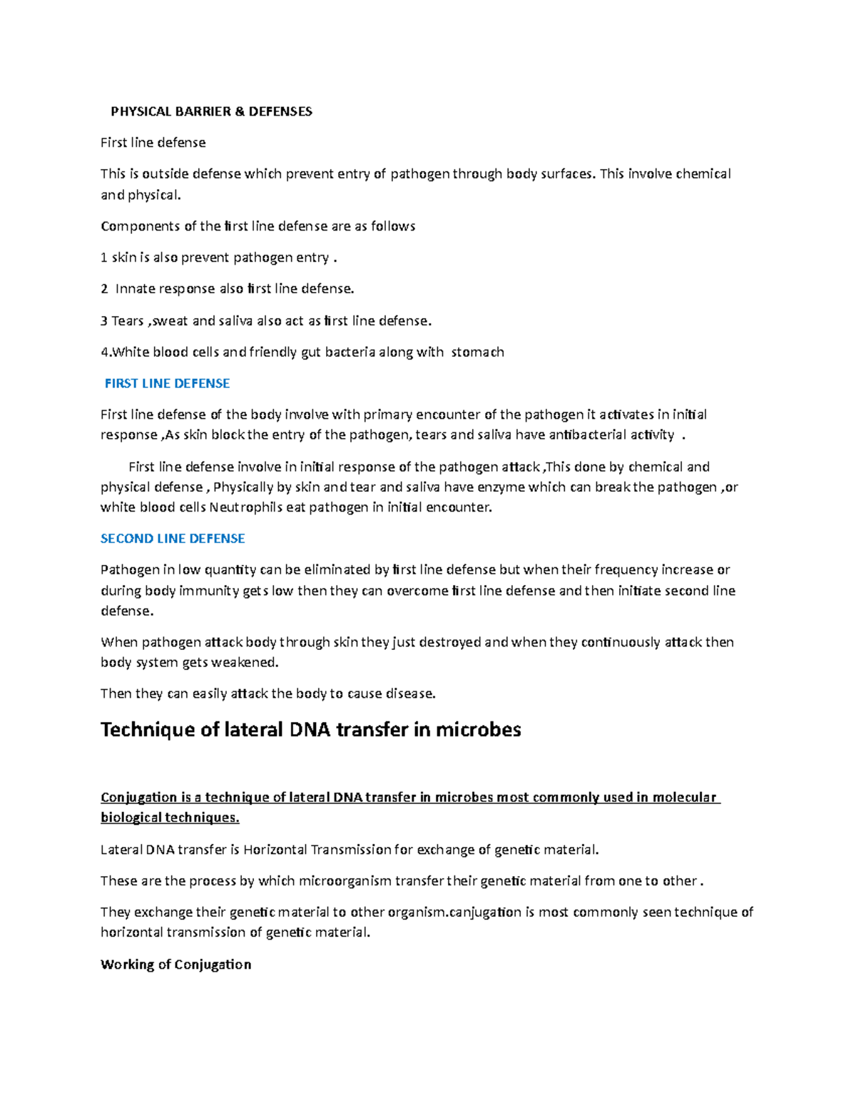Defense - Physical defence - PHYSICAL BARRIER & DEFENSES First line ...