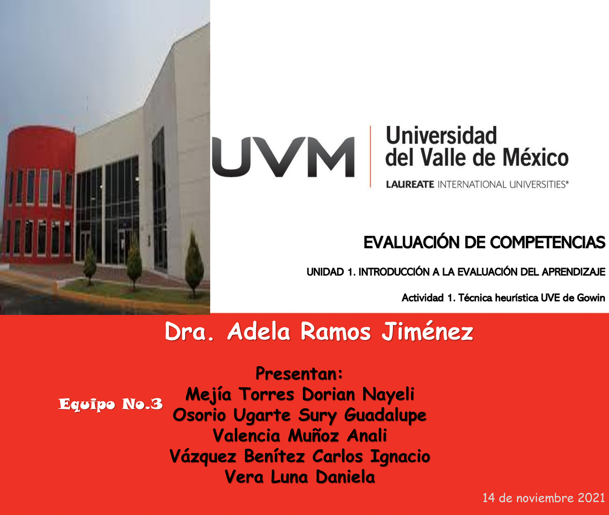 A1 CIVB - Curso - EVALUACI”N DE COMPETENCIAS UNIDAD 1. INTRODUCCI”N A ...